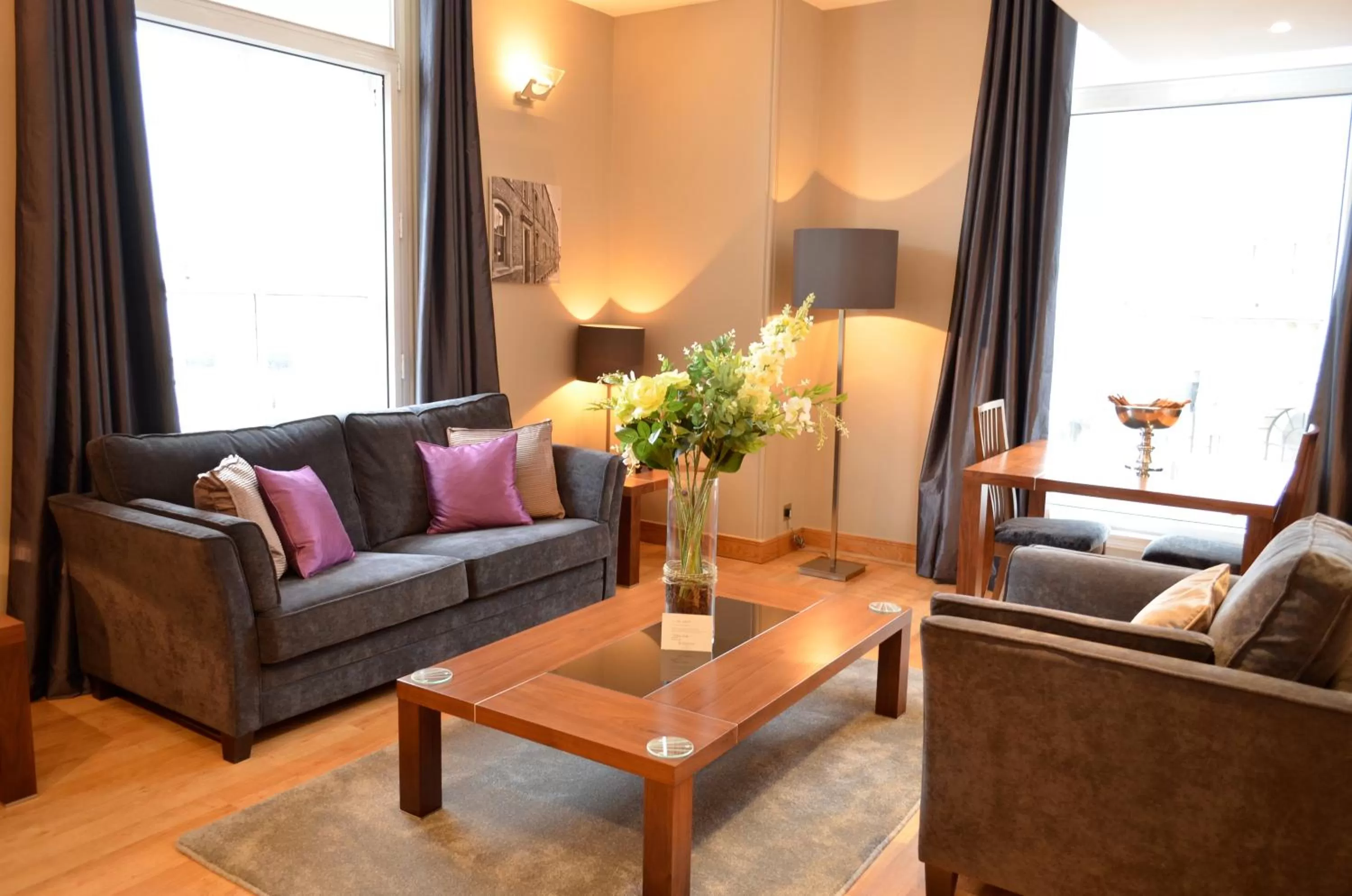 Living room in Quebecs Luxury Aparthotel