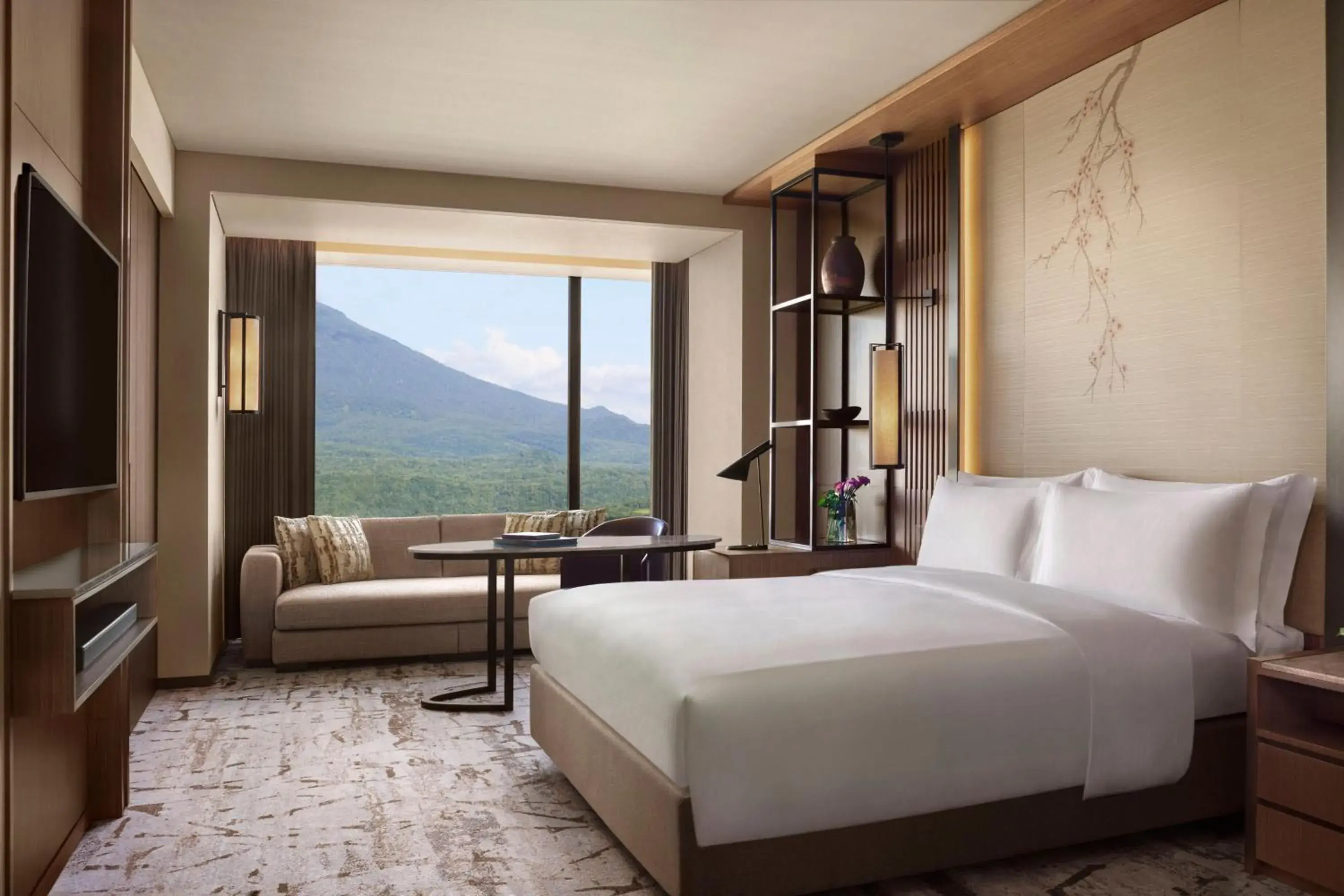 Bedroom, Mountain View in Higashiyama Niseko Village, a Ritz-Carlton Reserve