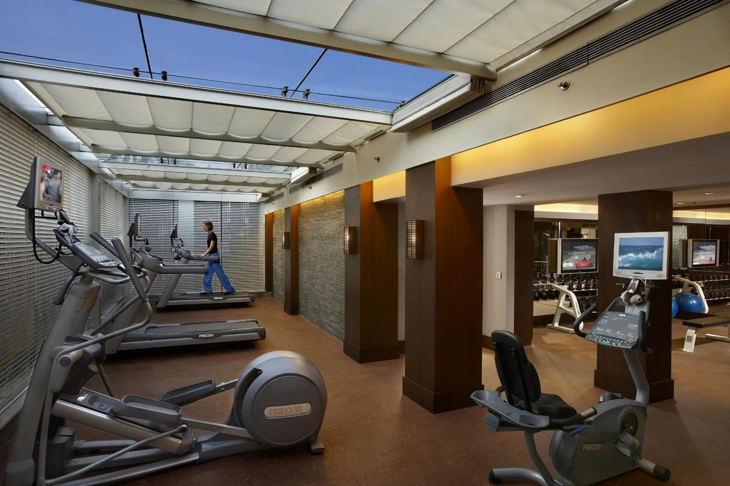 Fitness centre/facilities in The Leela Kovalam, A Raviz Hotel
