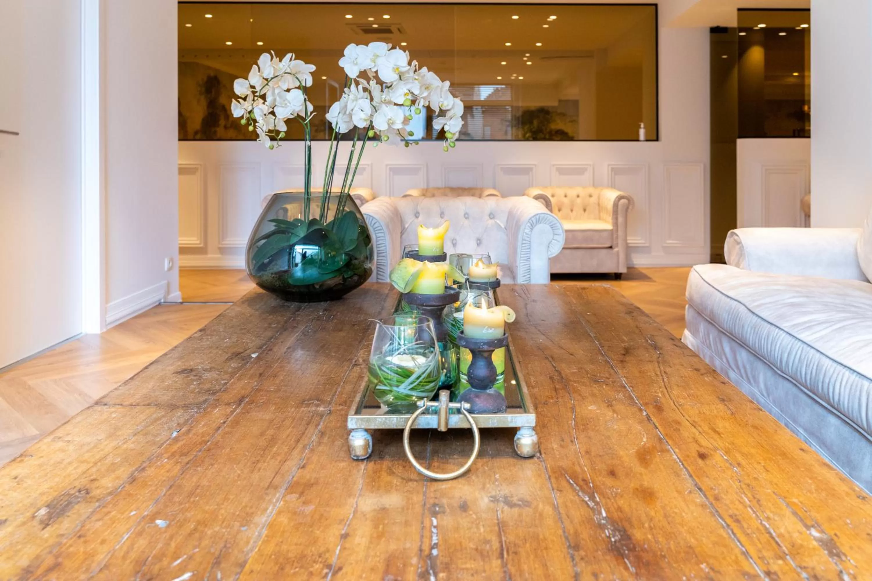 Seating area in Grand Hotel Normandy by CW Hotel Collection