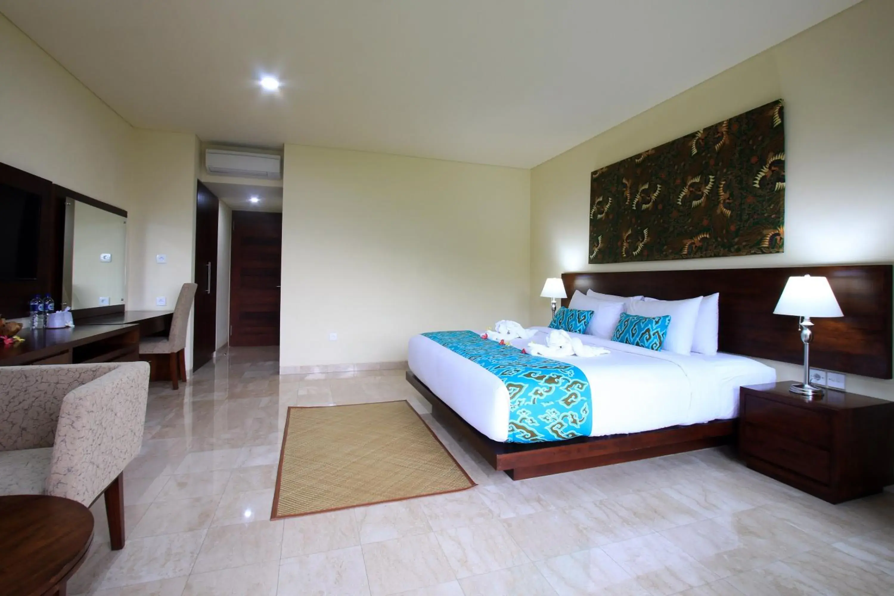 Bedroom, Bed in Byasa Ubud Hotel