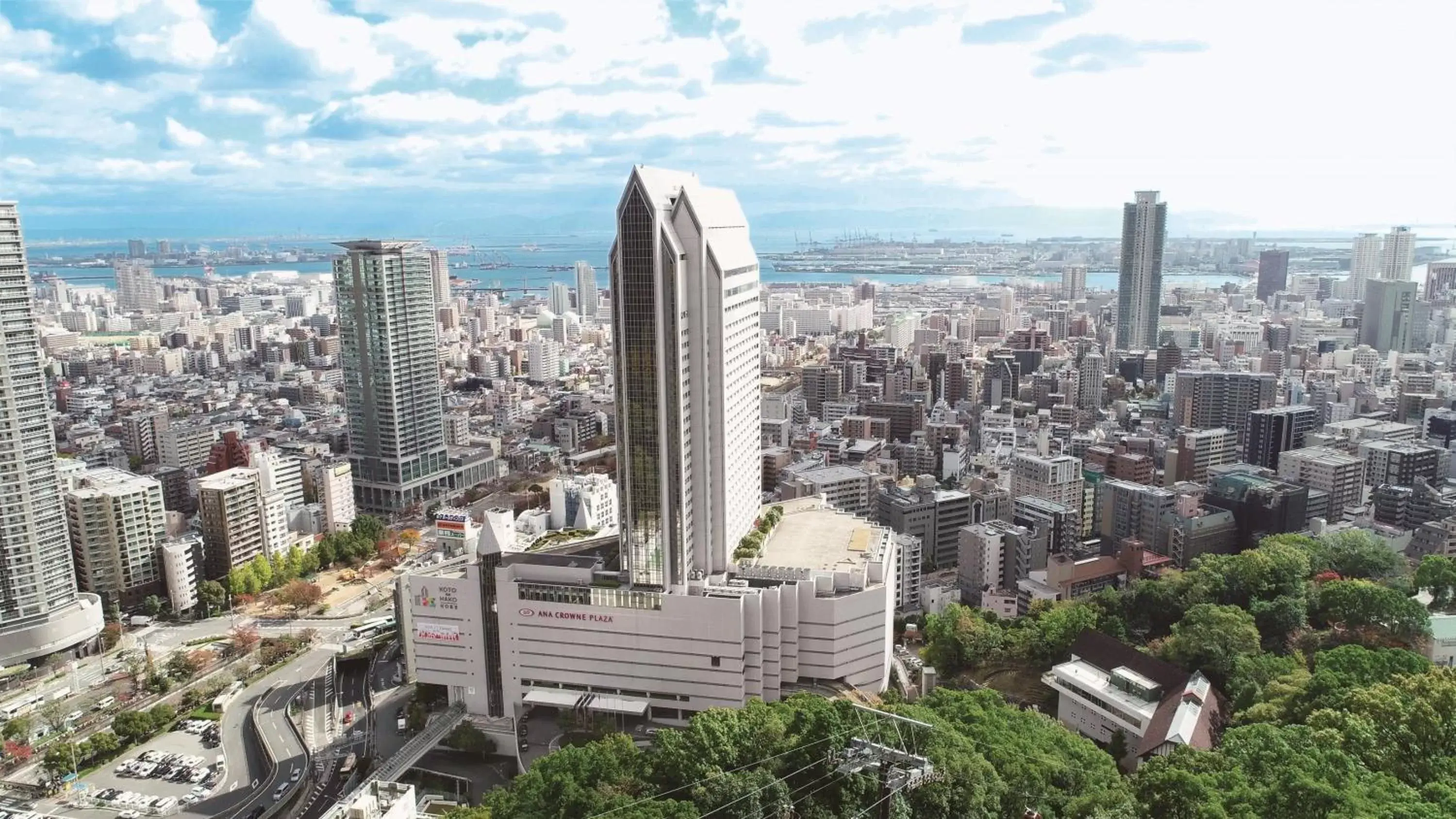 Property building, Bird's-eye View in ANA Crowne Plaza Kobe, an IHG Hotel