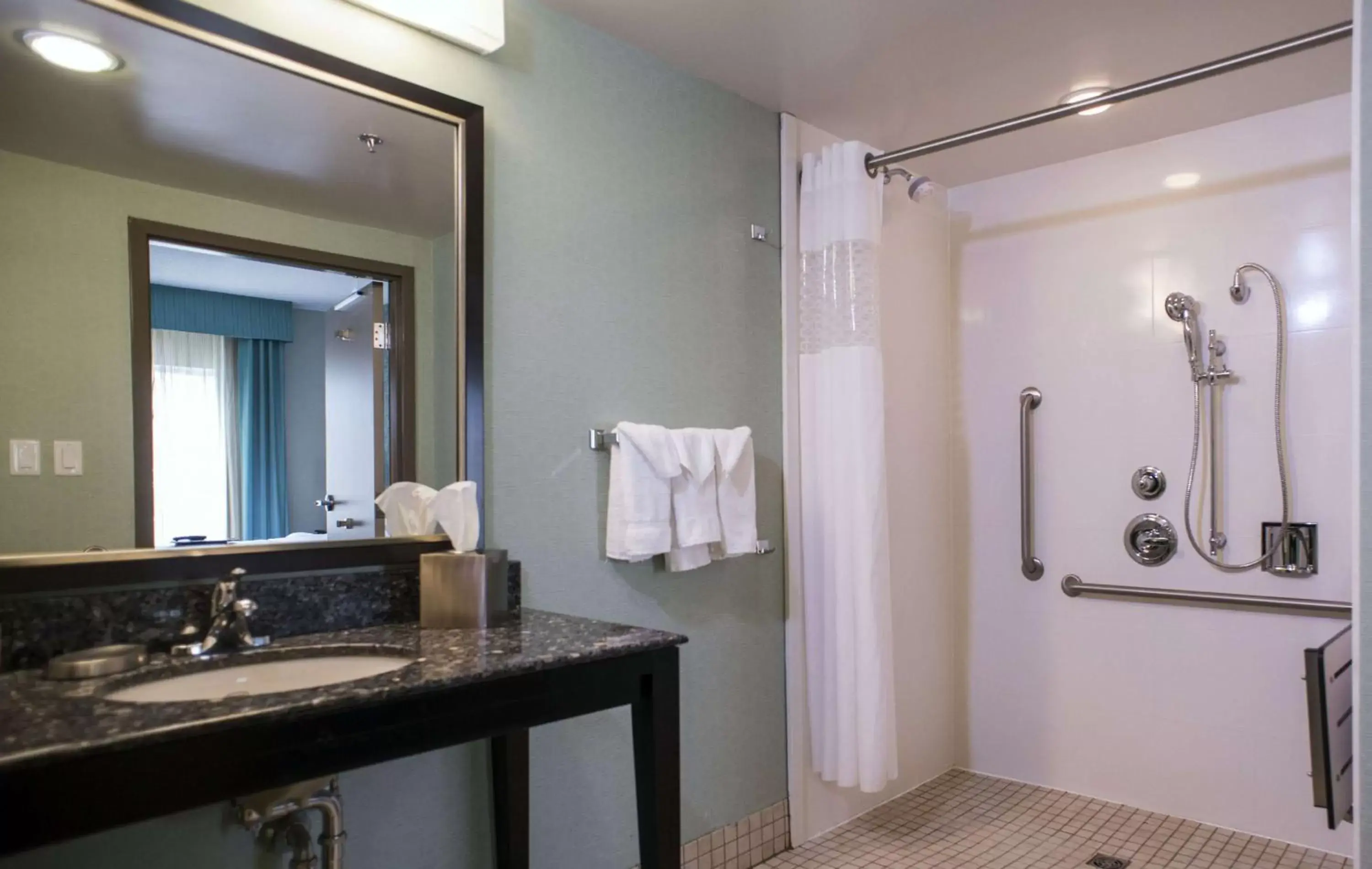 Bathroom in Hampton Inn & Suites by Hilton St. John's Airport