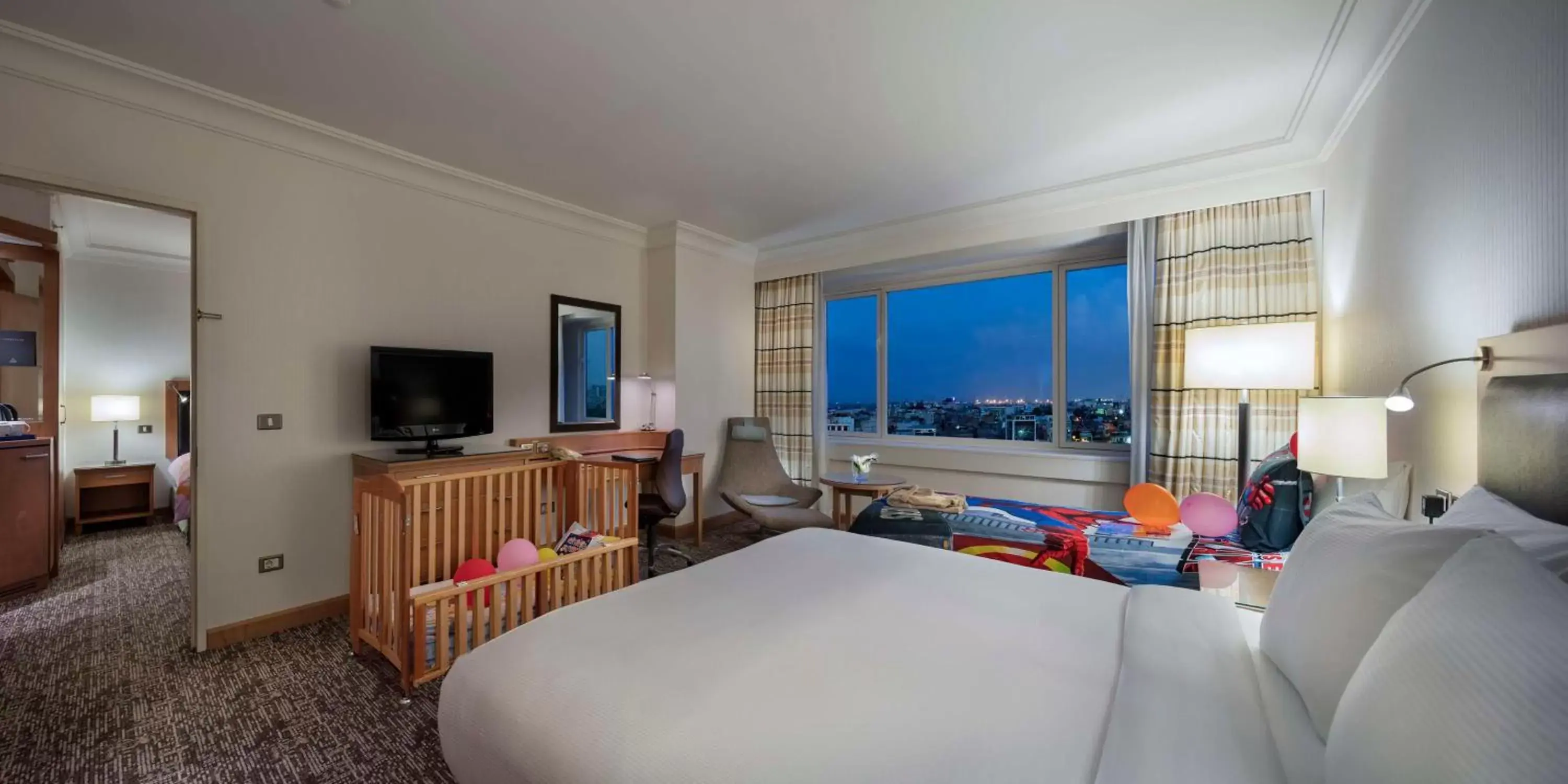 Bedroom in Adana HiltonSA Hotel