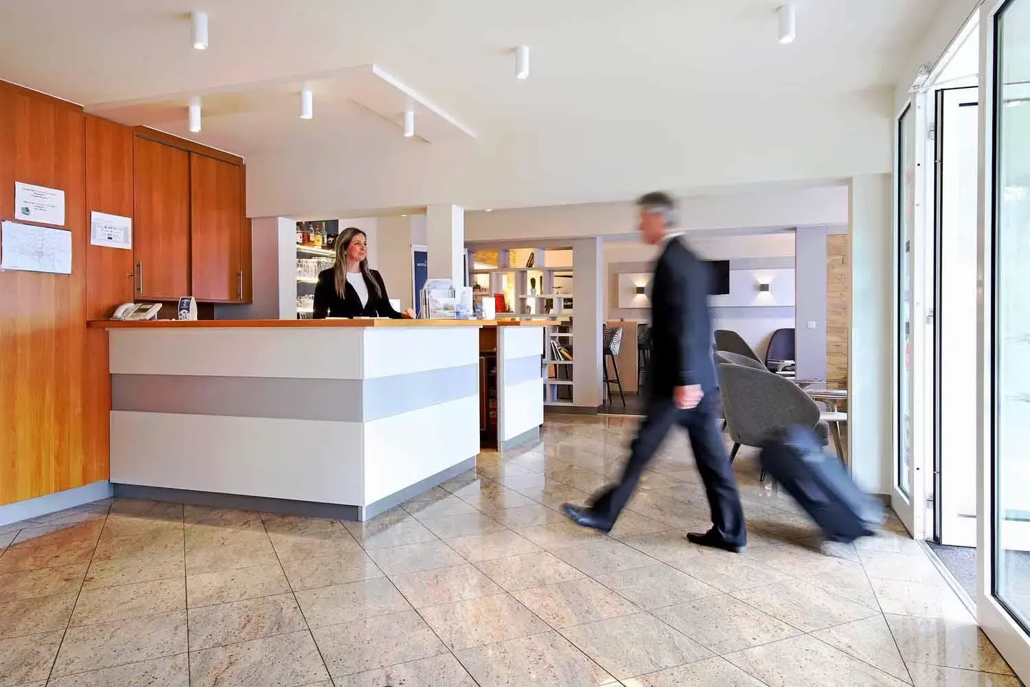 Lobby or reception, Guests in Tulip Inn Frankfurt Airport