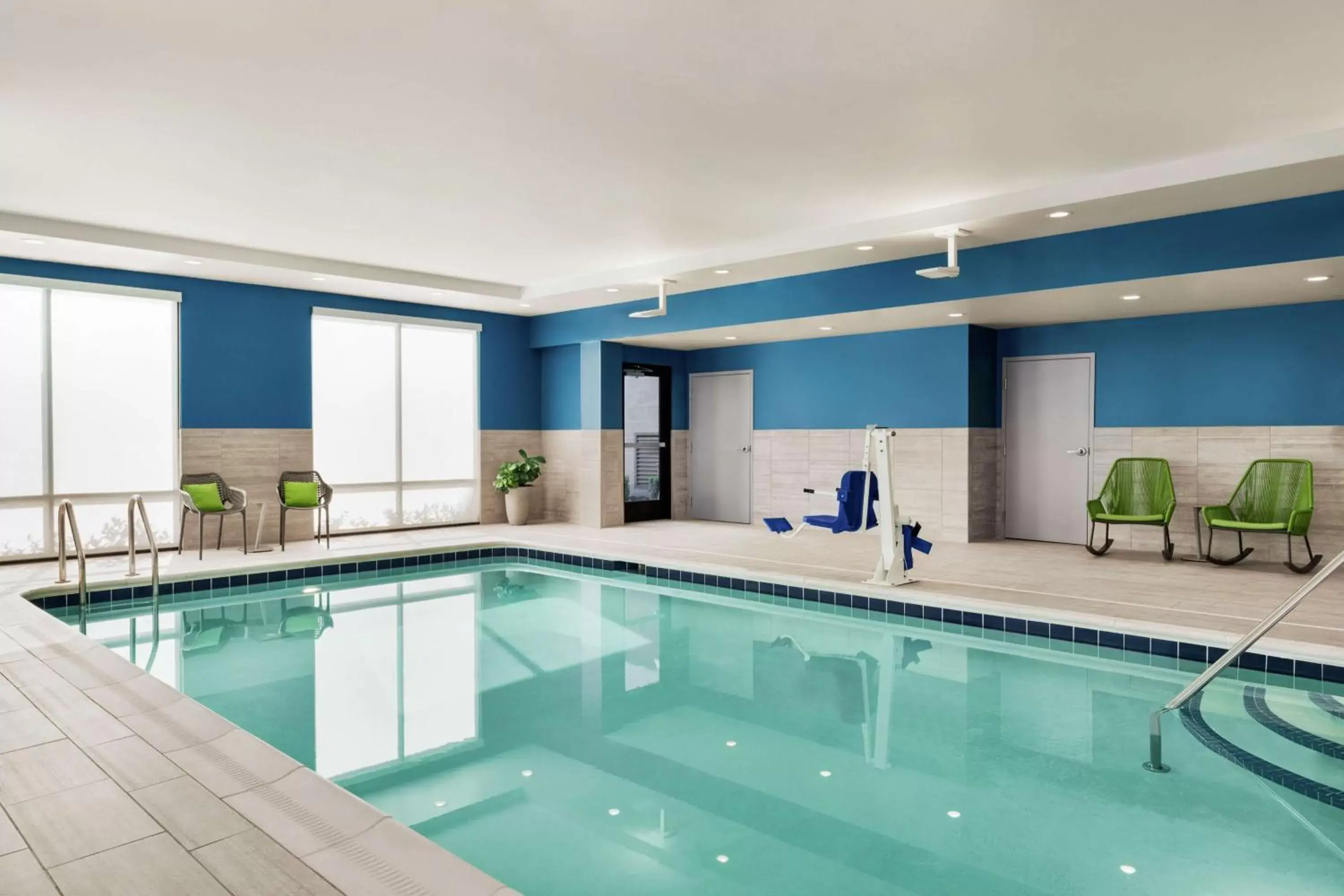 Pool view, Swimming Pool in Hampton Inn & Suites Olean, Ny