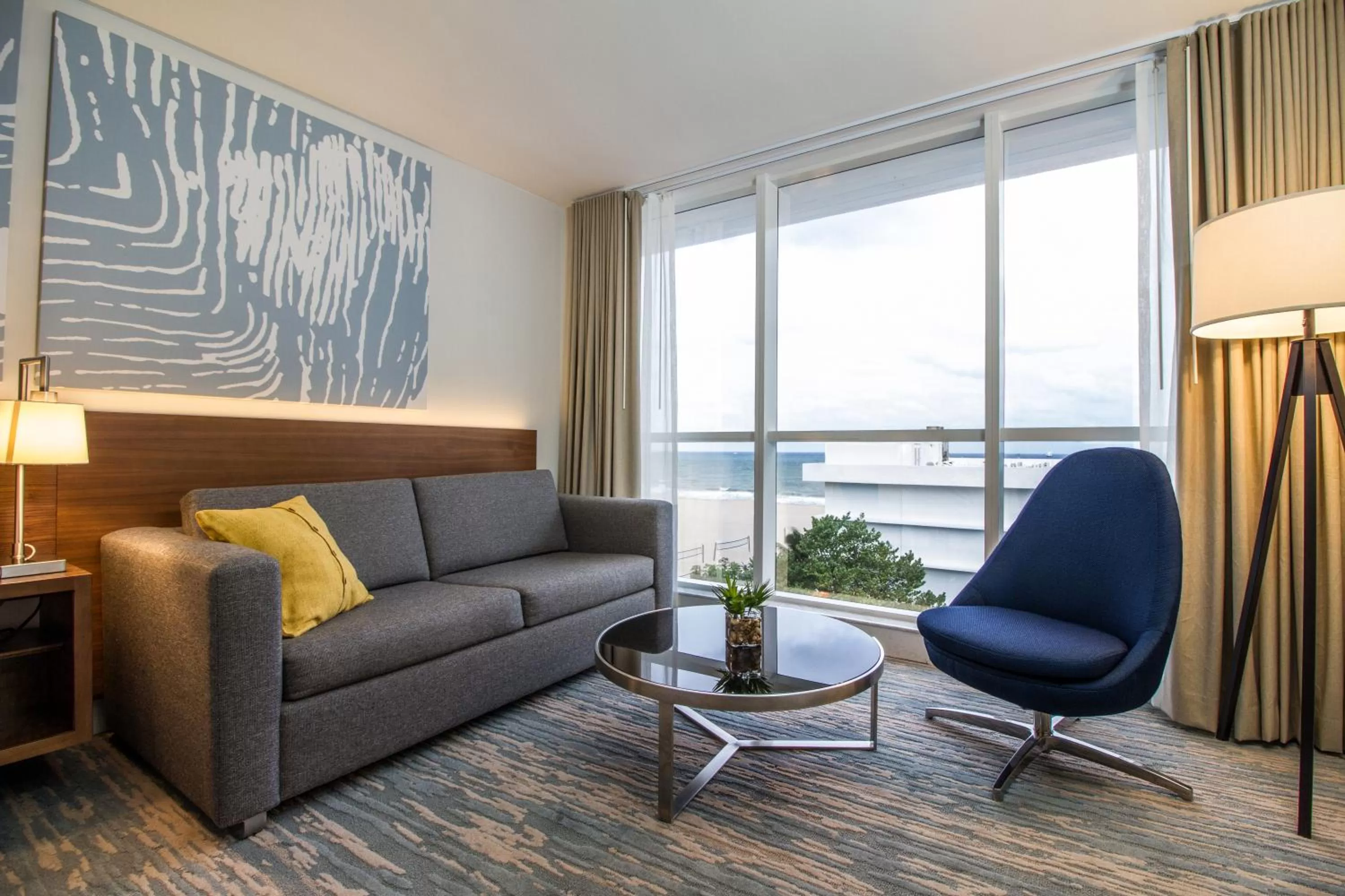 Seating area in B Ocean Resort Fort Lauderdale Beach