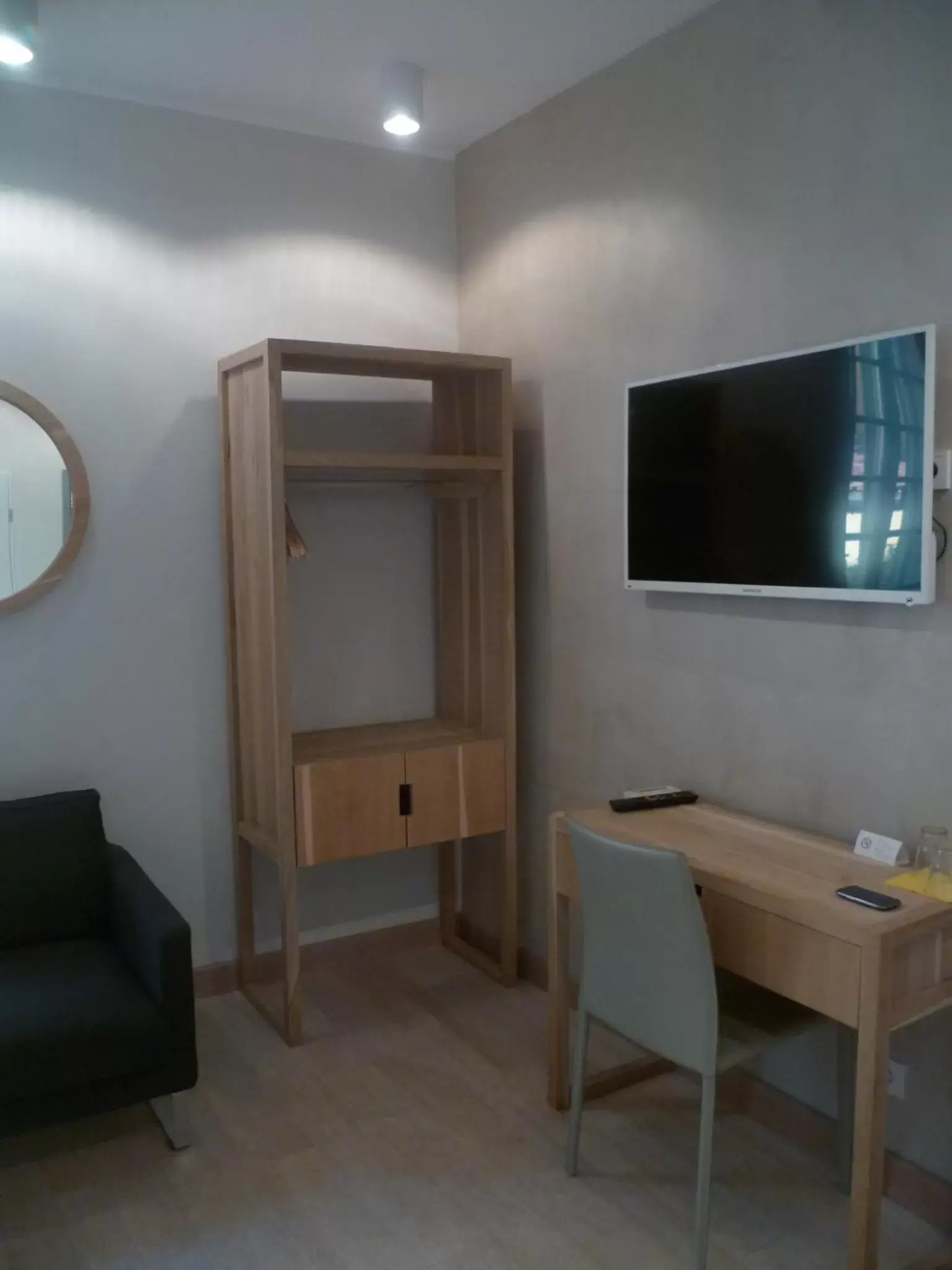Seating area, TV/Entertainment Center in Hotel Rossetti