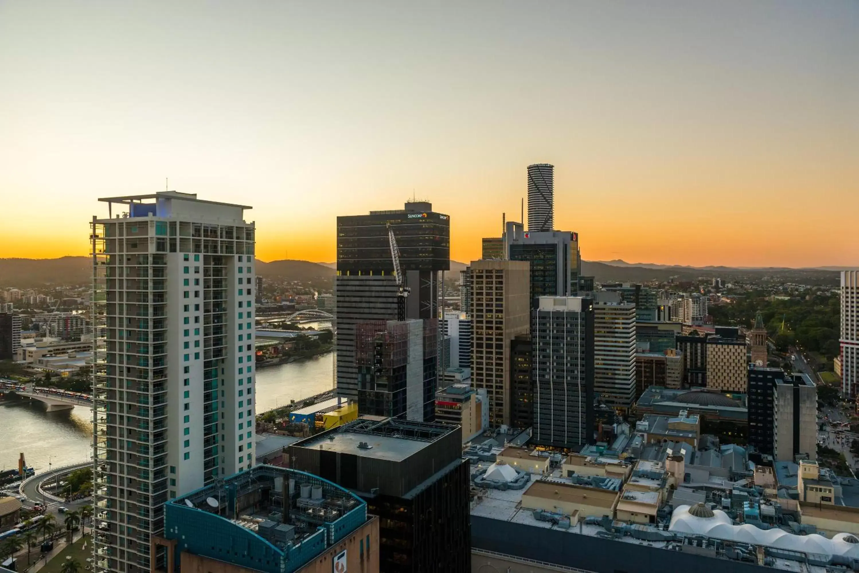 City view in Mantra on Mary City view in Mantra on Mary