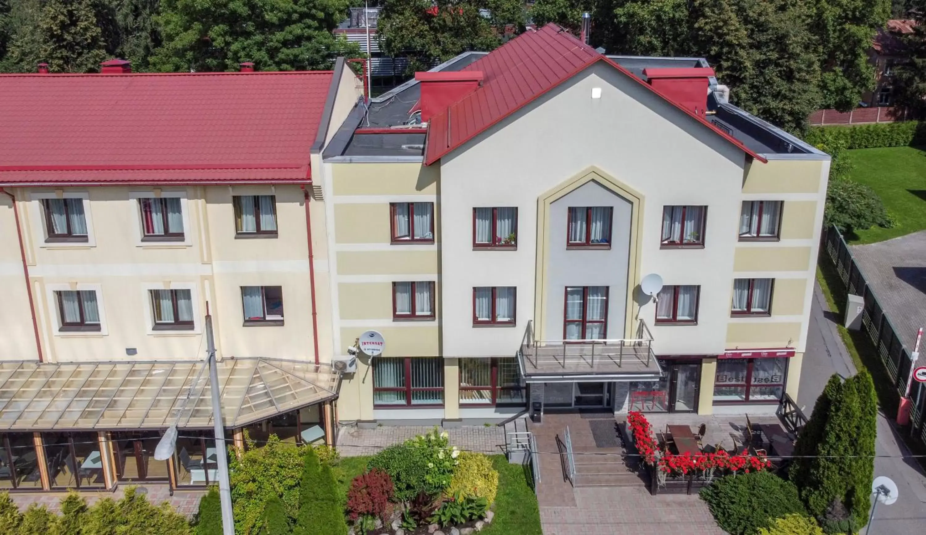 Bird's eye view, Property Building in Hotel BEST with FREE PARKING