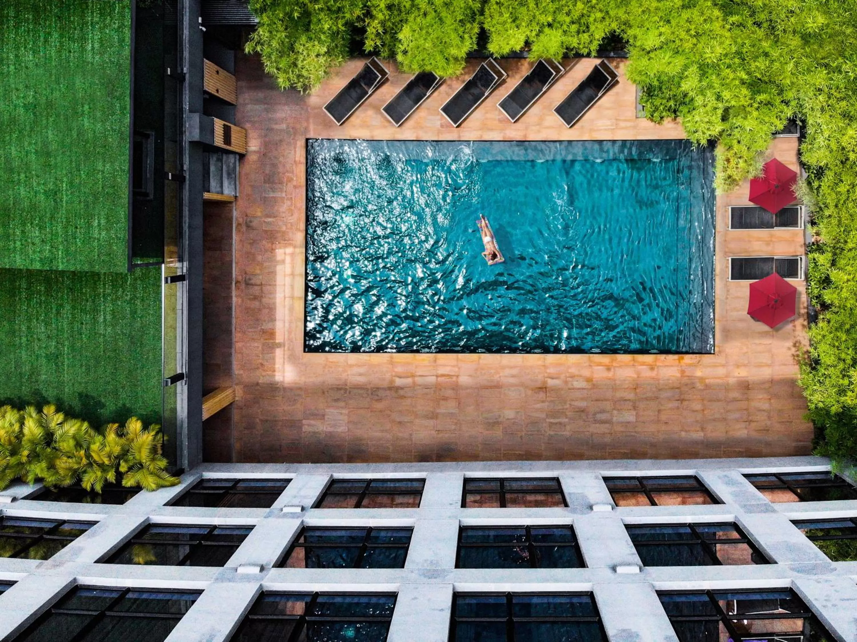Swimming pool in Galleria 12 Sukhumvit Bangkok by Compass Hospitality