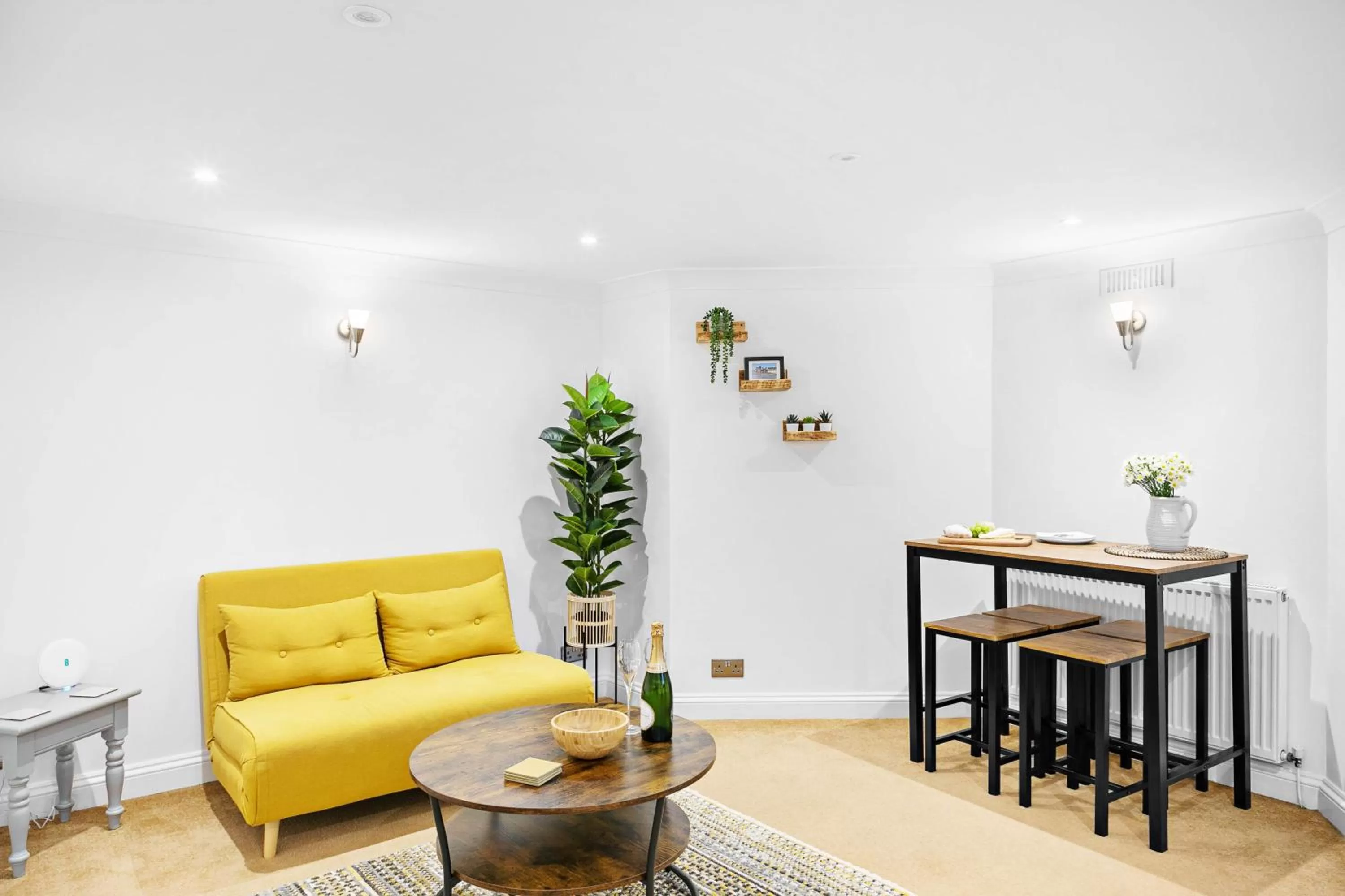 Living room in The Berburry