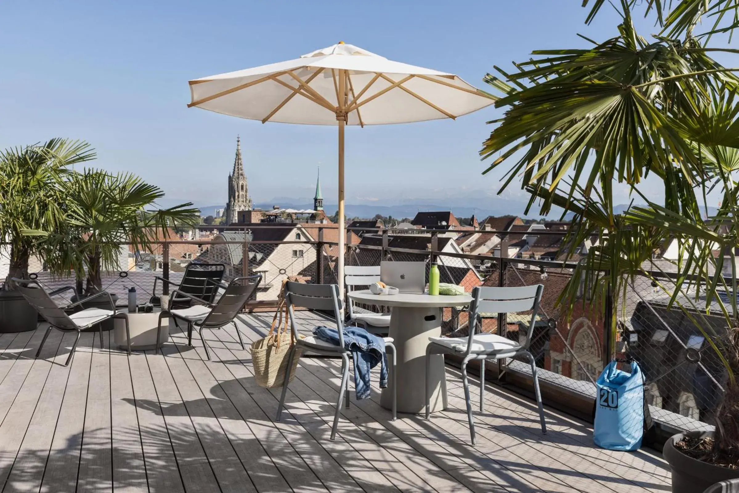 Balcony/Terrace in Stay KooooK Bern City - Online Check In