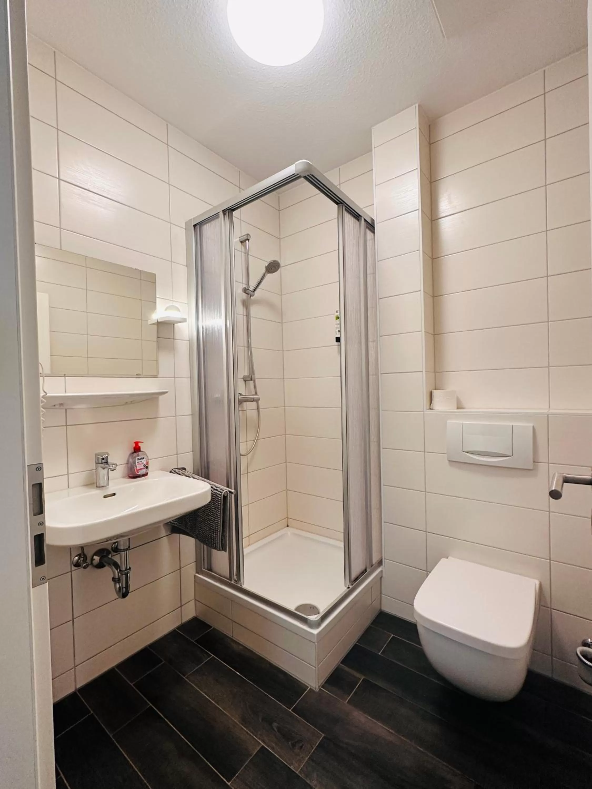 Bathroom in Saale, Marktplatz Zentrum, Apartmenthaus am Dom von Plant Room