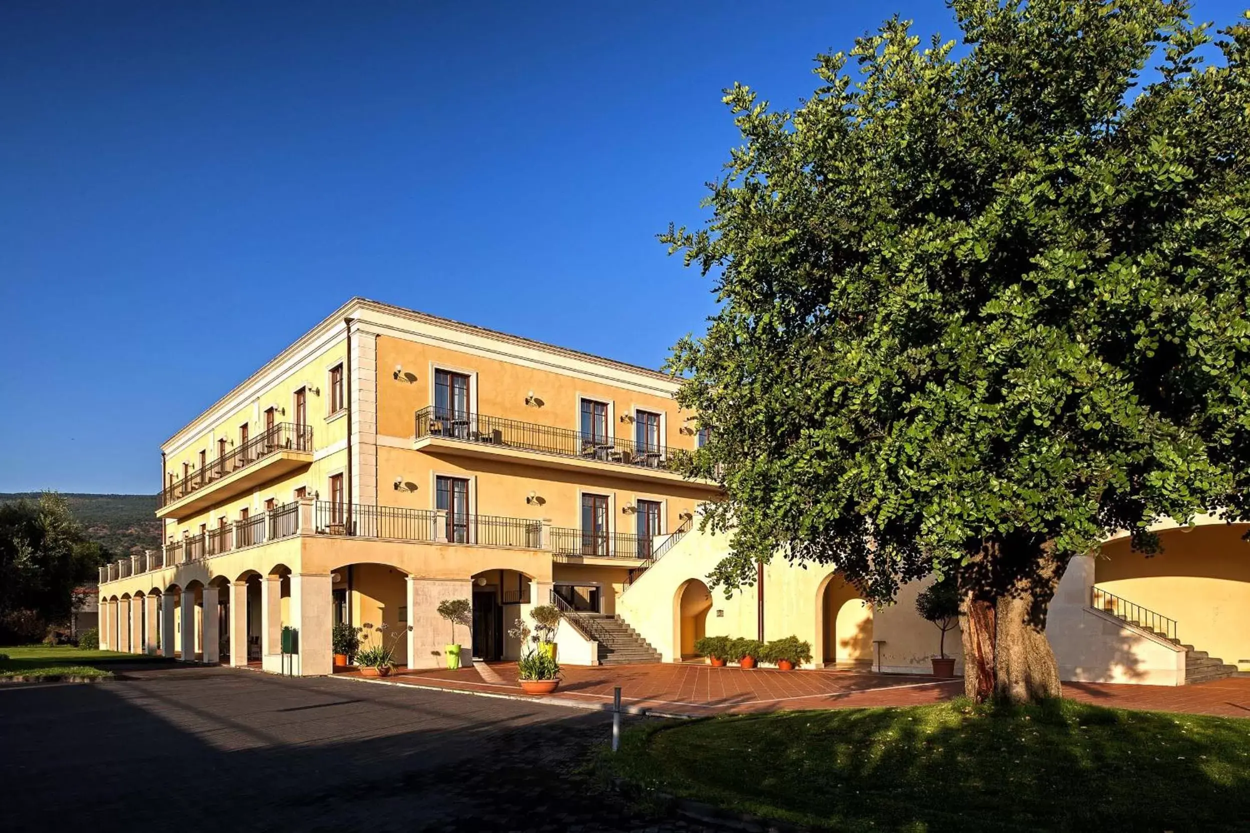 Facade/entrance, Property Building in Il Picciolo Etna Golf Resort & Spa