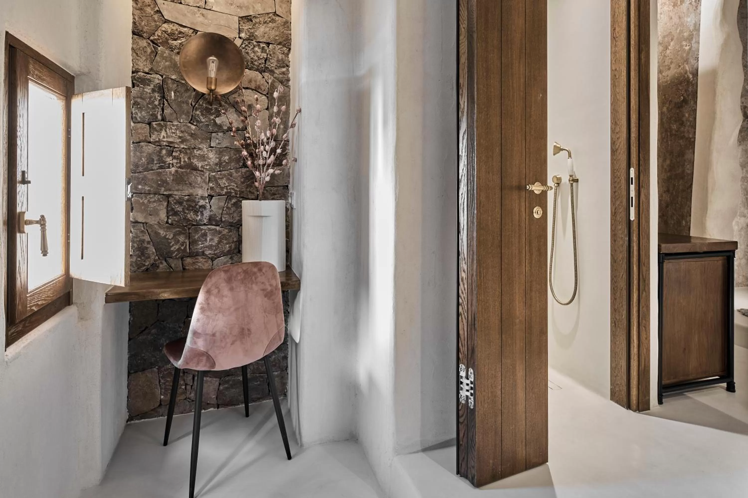 Bathroom in Winery Hotel 1870