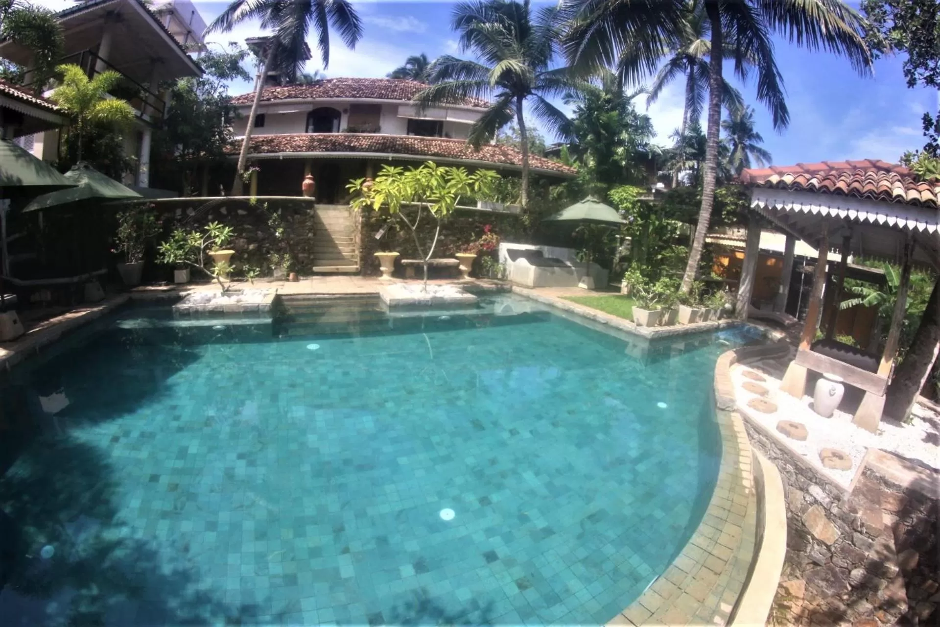 Swimming pool in The Spice House Mirissa