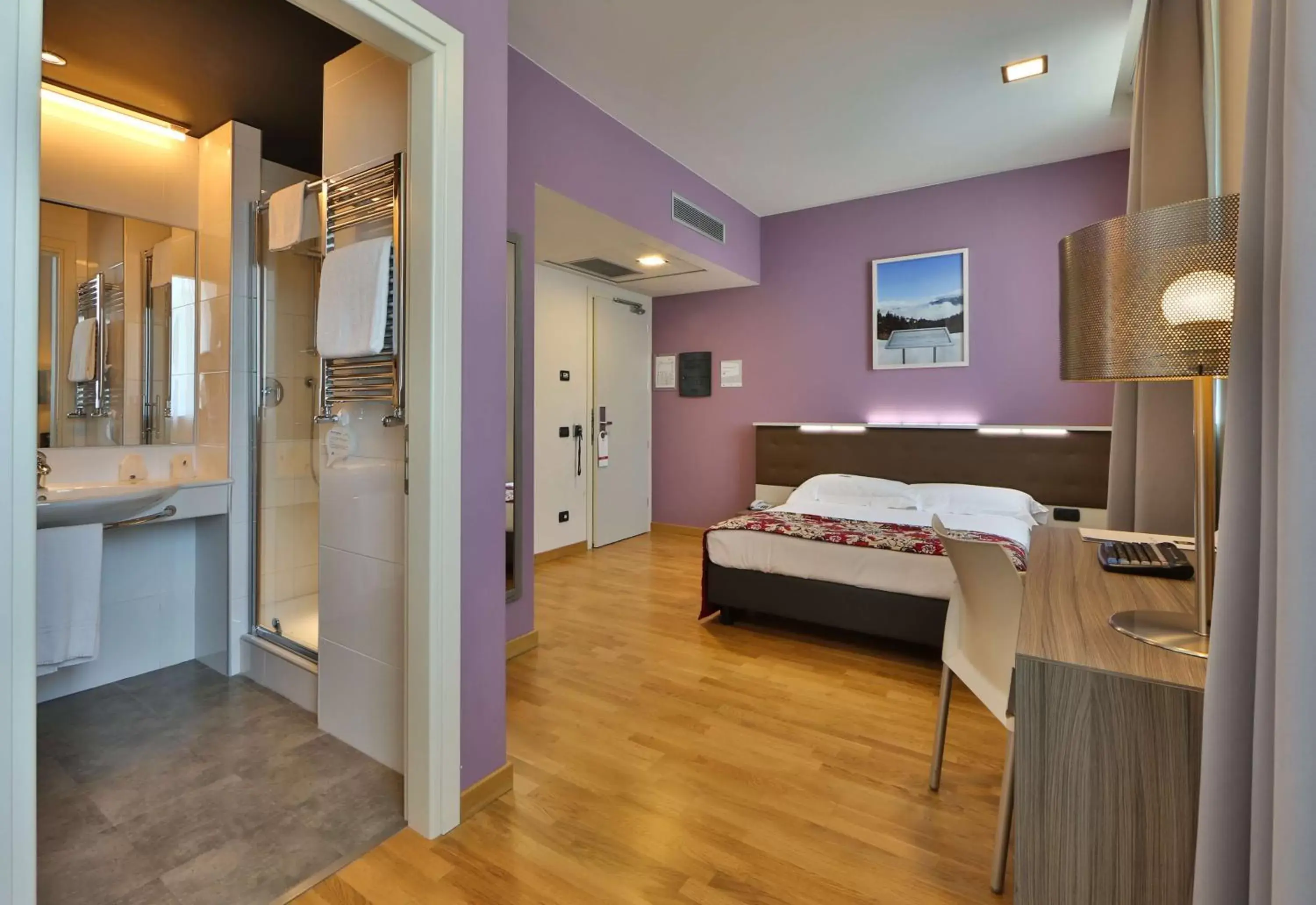 Bedroom, Bed in Best Western Falck Village Milano Sesto