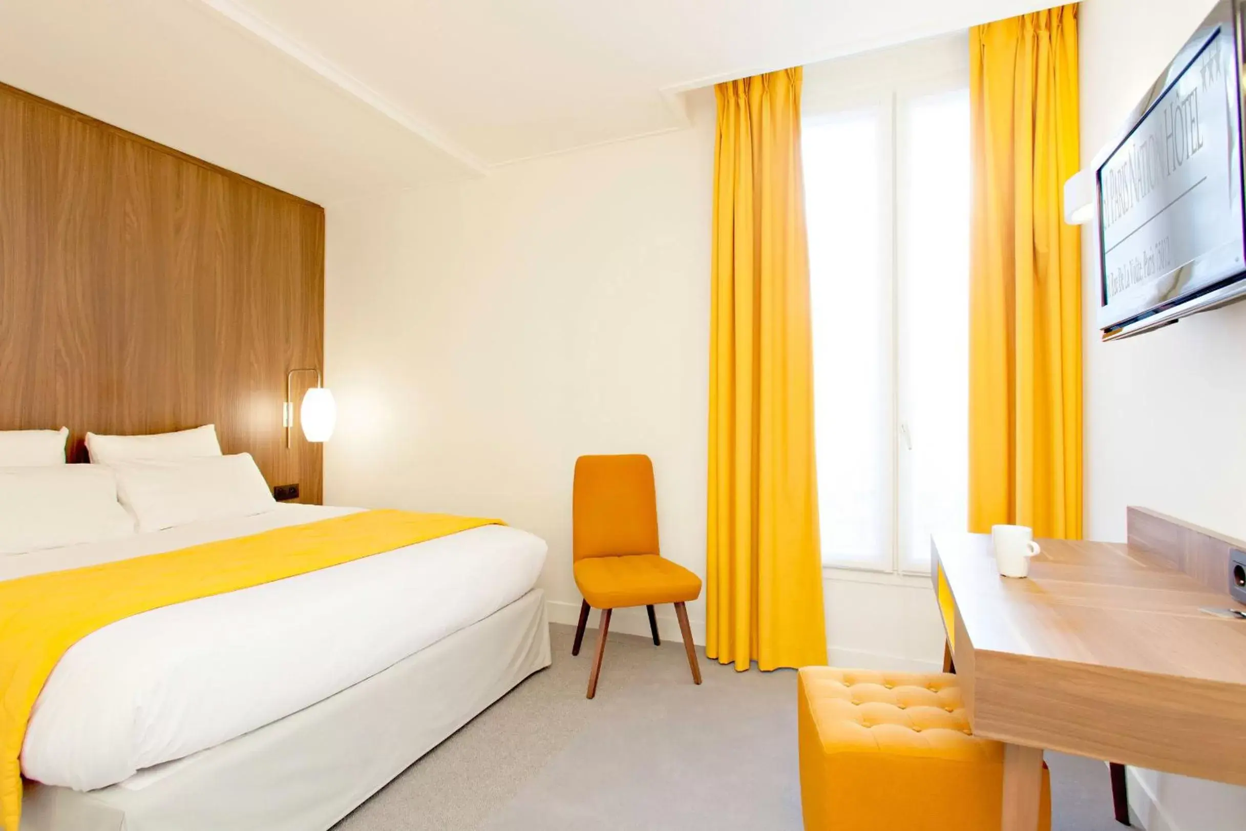 Bedroom, Bed in Best Western Plus 61 Paris Nation Hotel