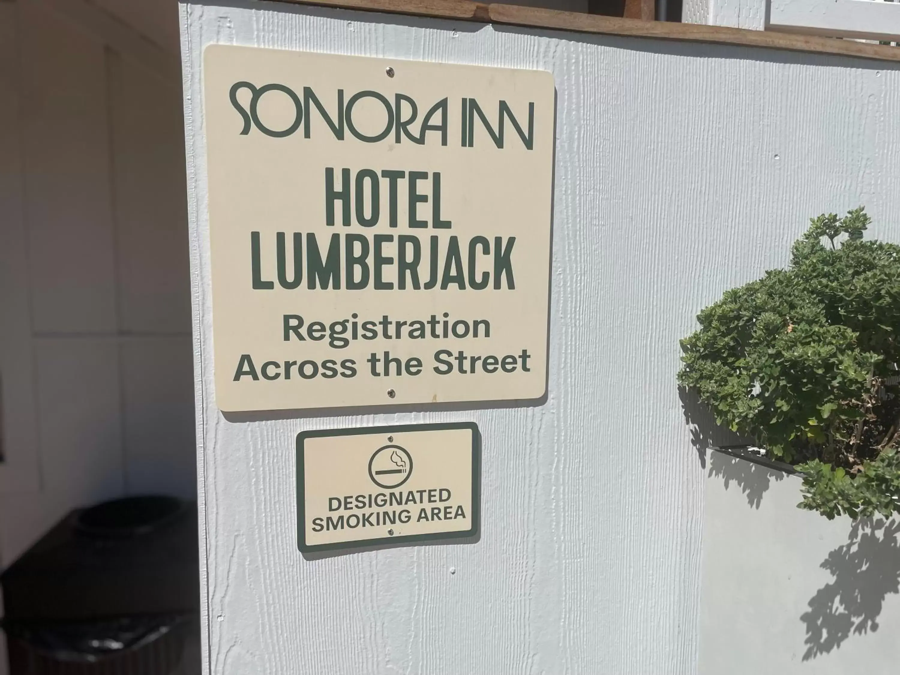 Property logo or sign in Hotel Lumberjack