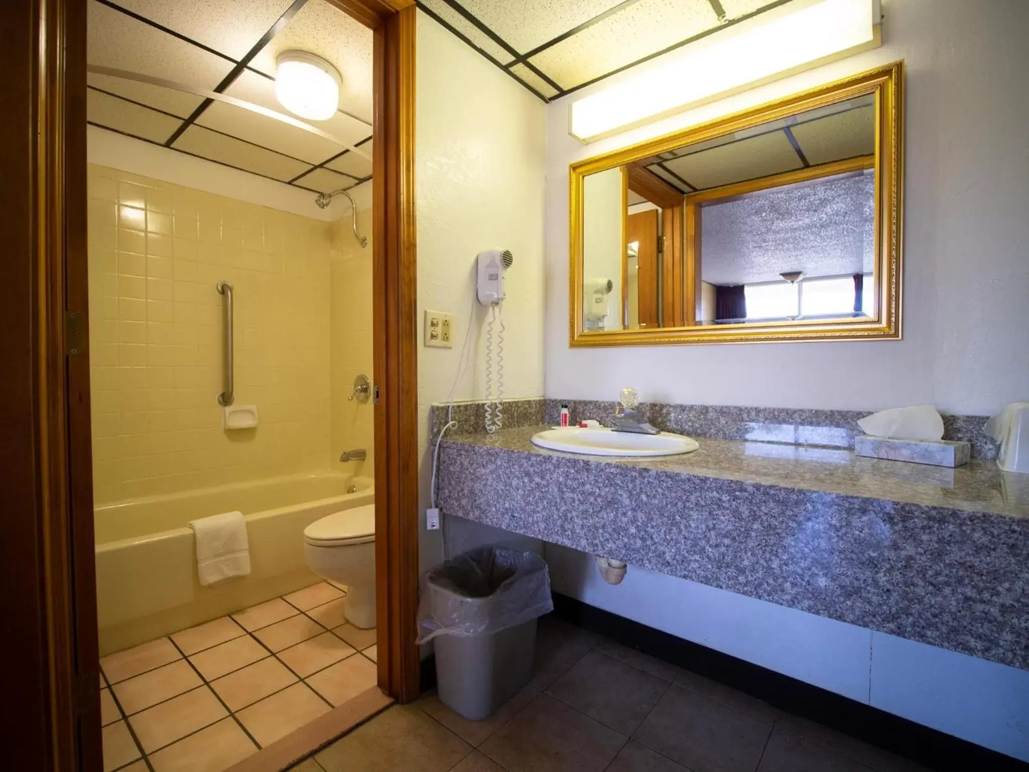 Bathroom in Days Inn by Wyndham Clinton