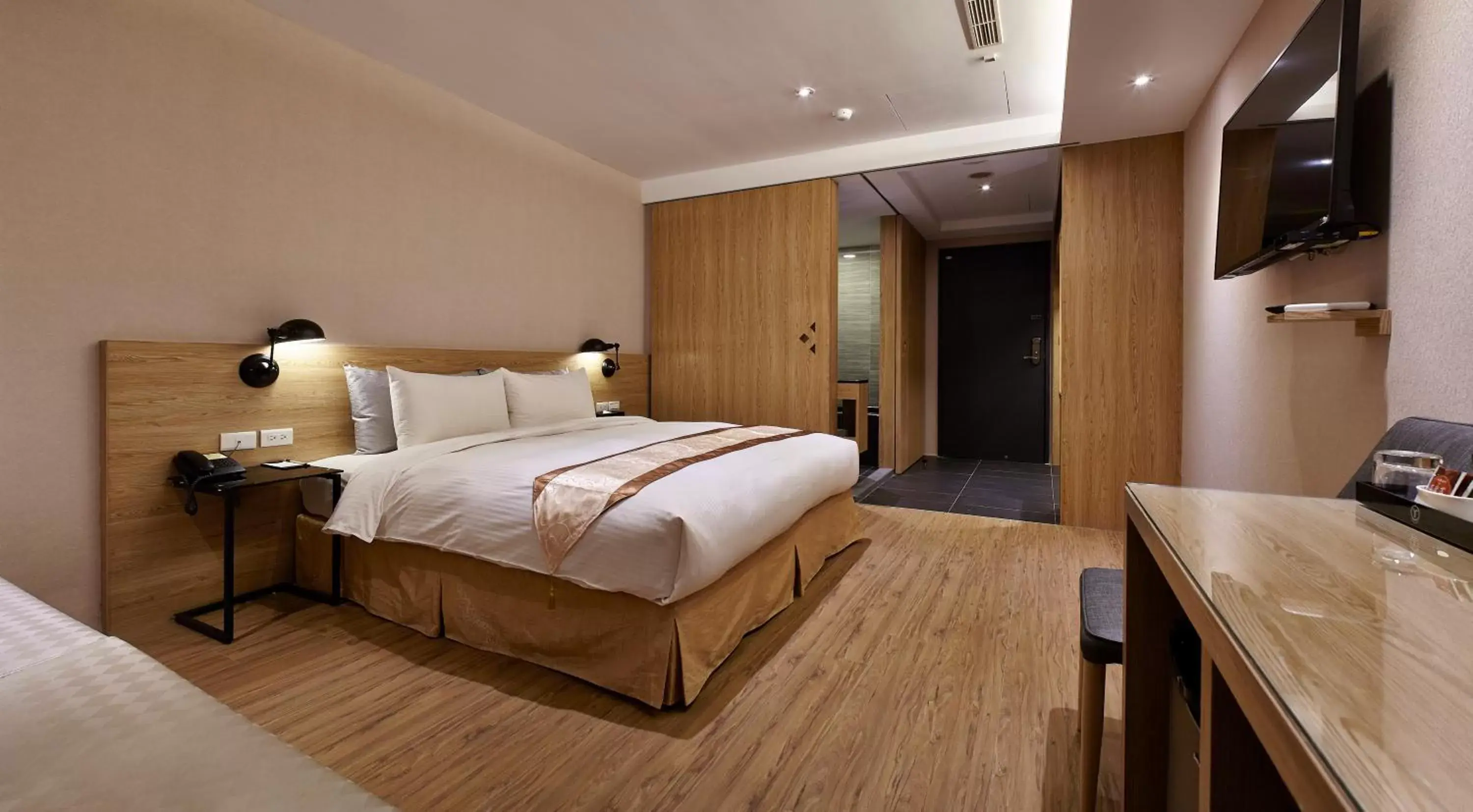 Bed in Yuhao Hotel - Hsinchu Branch