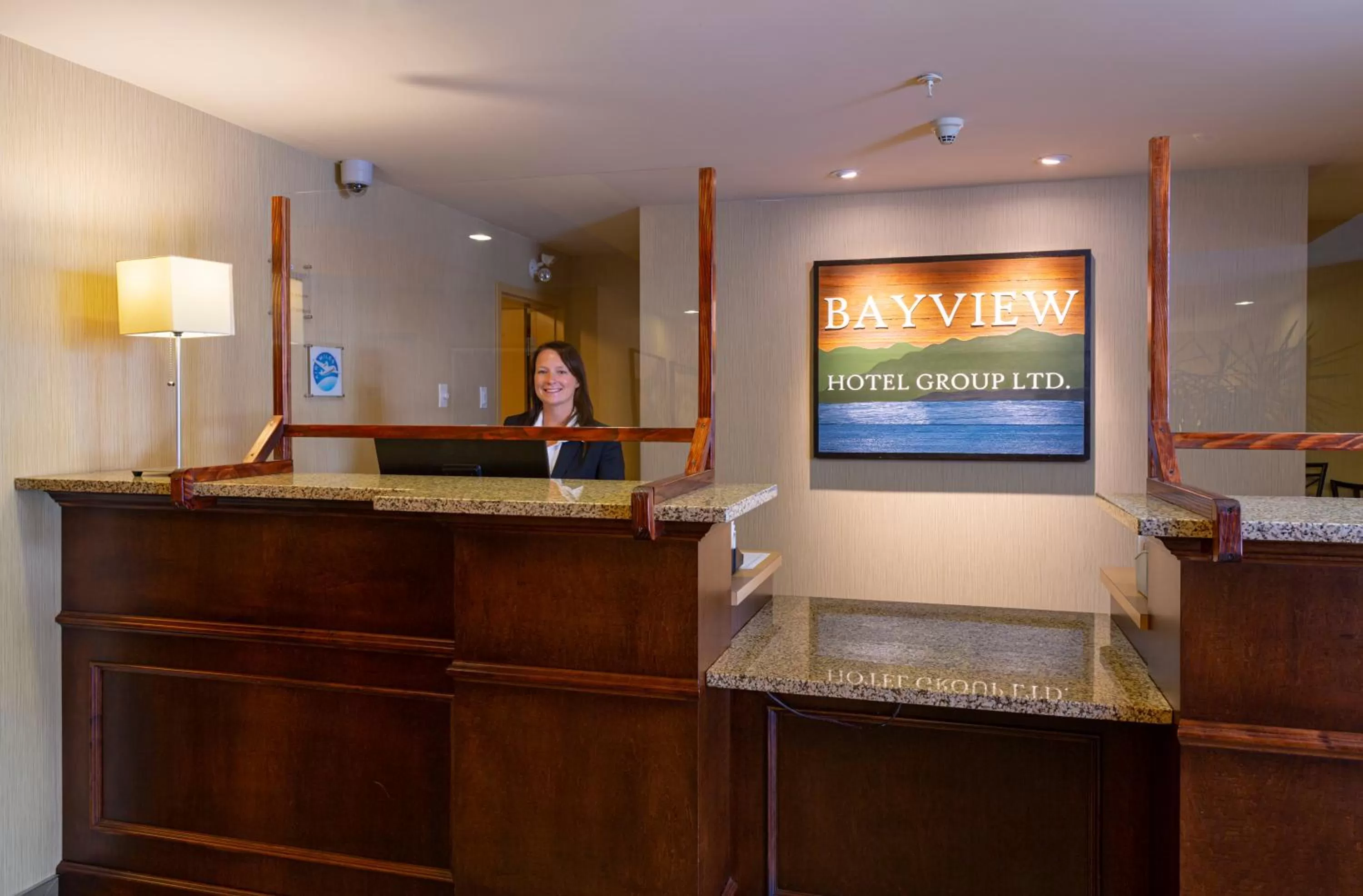 Staff in Bayview Hotel