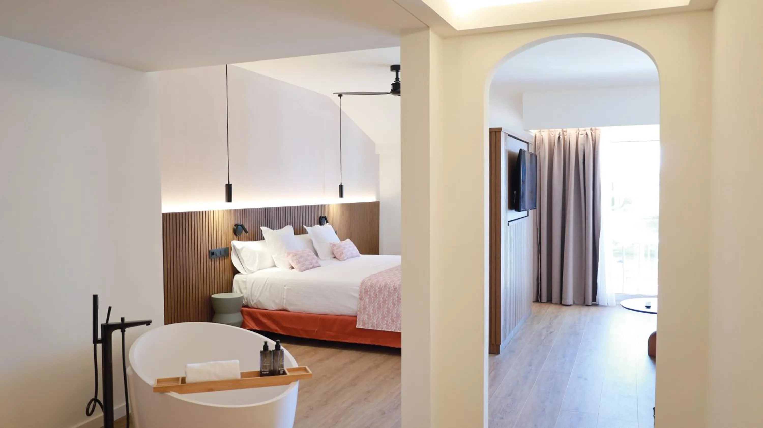 Bedroom, Bed in Seth Port Ciutadella