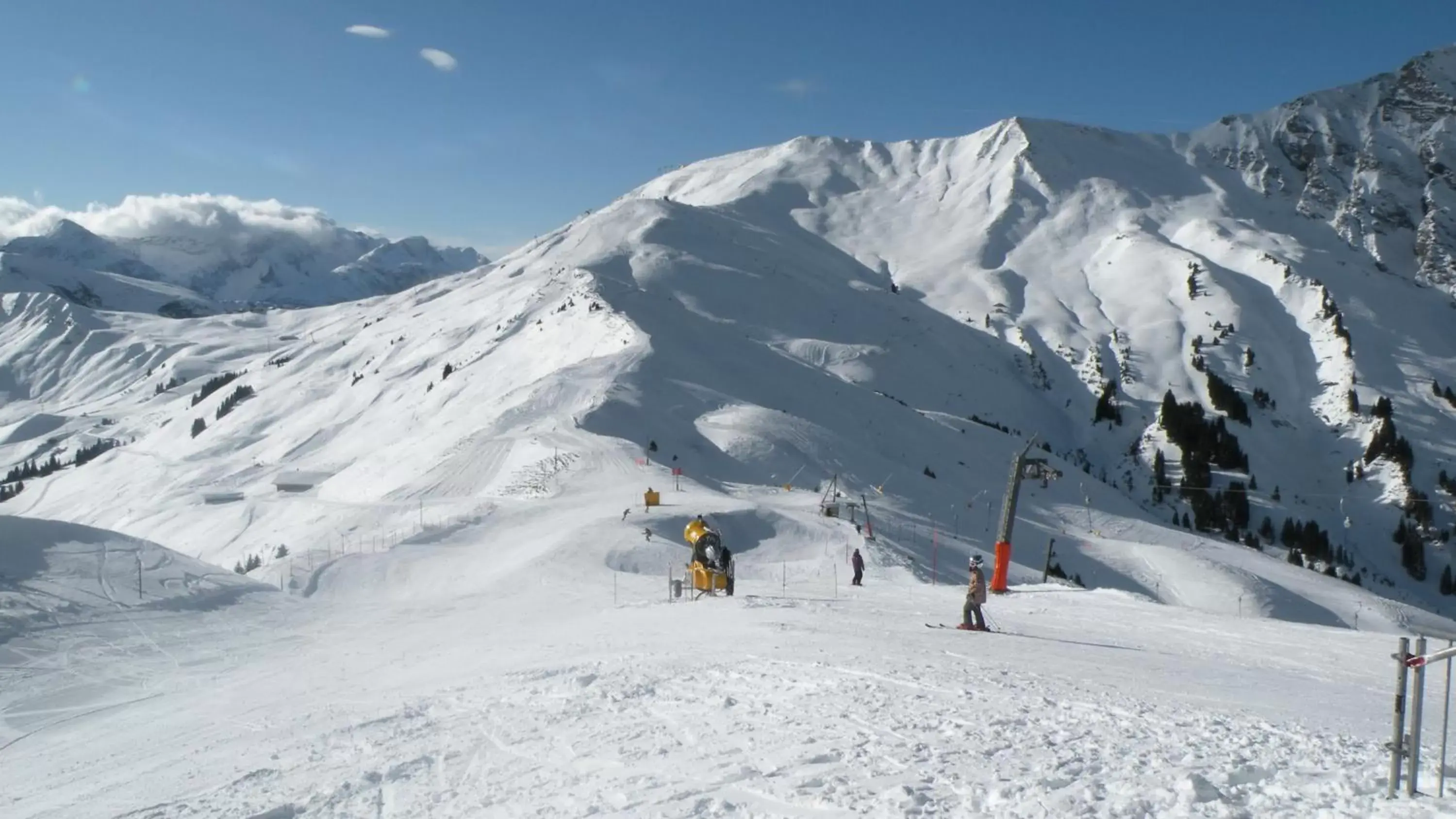 Natural landscape, Winter in Hotel Steinmattli