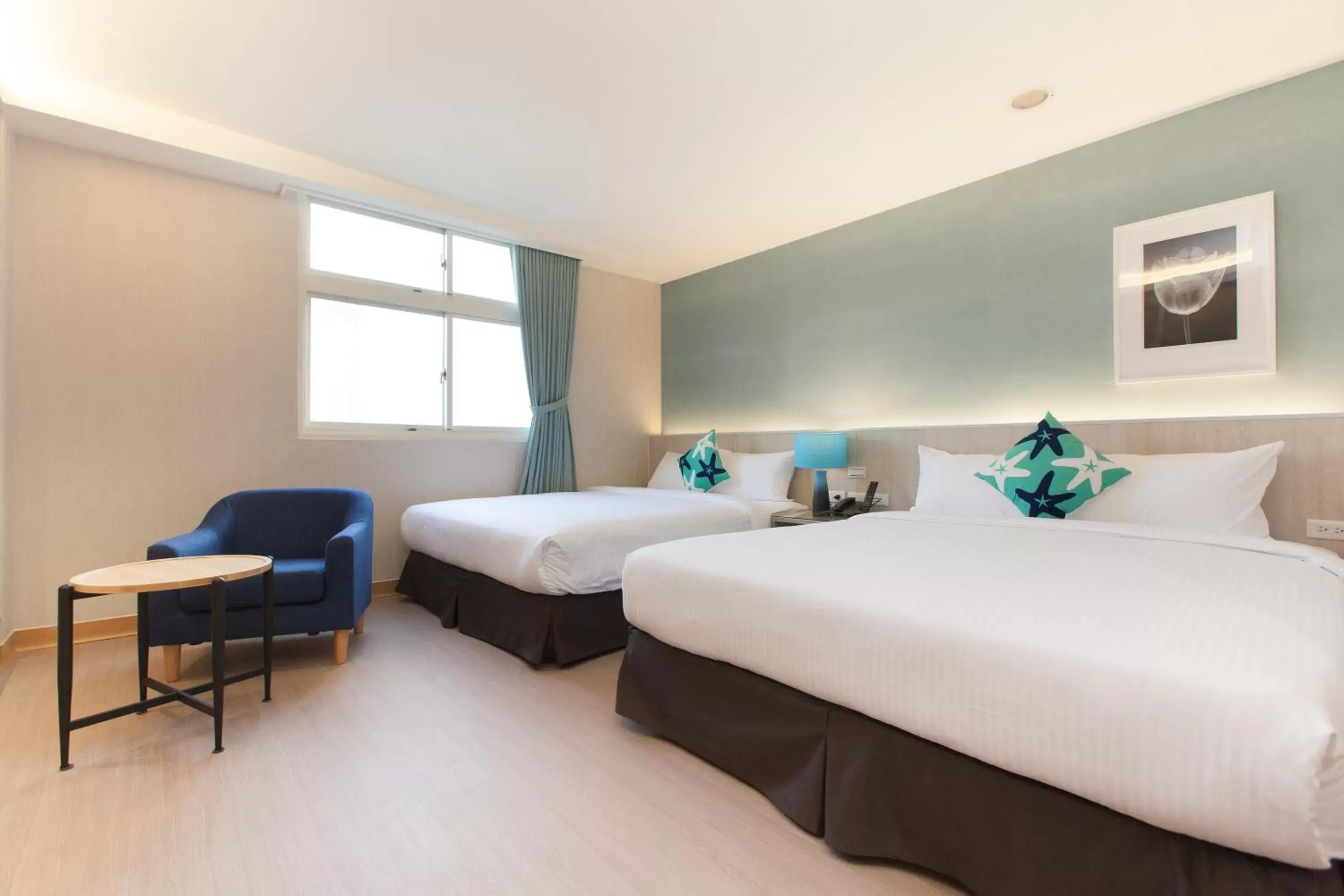 Bed in TC Hotel - Hualien Zhongxiao