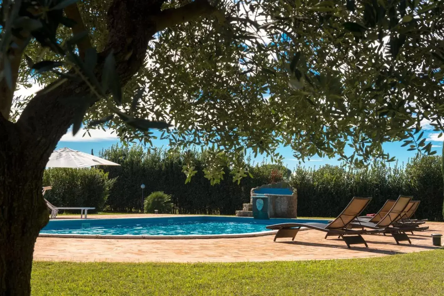 Pool view, Swimming Pool in Relais Santa Caterina Hotel