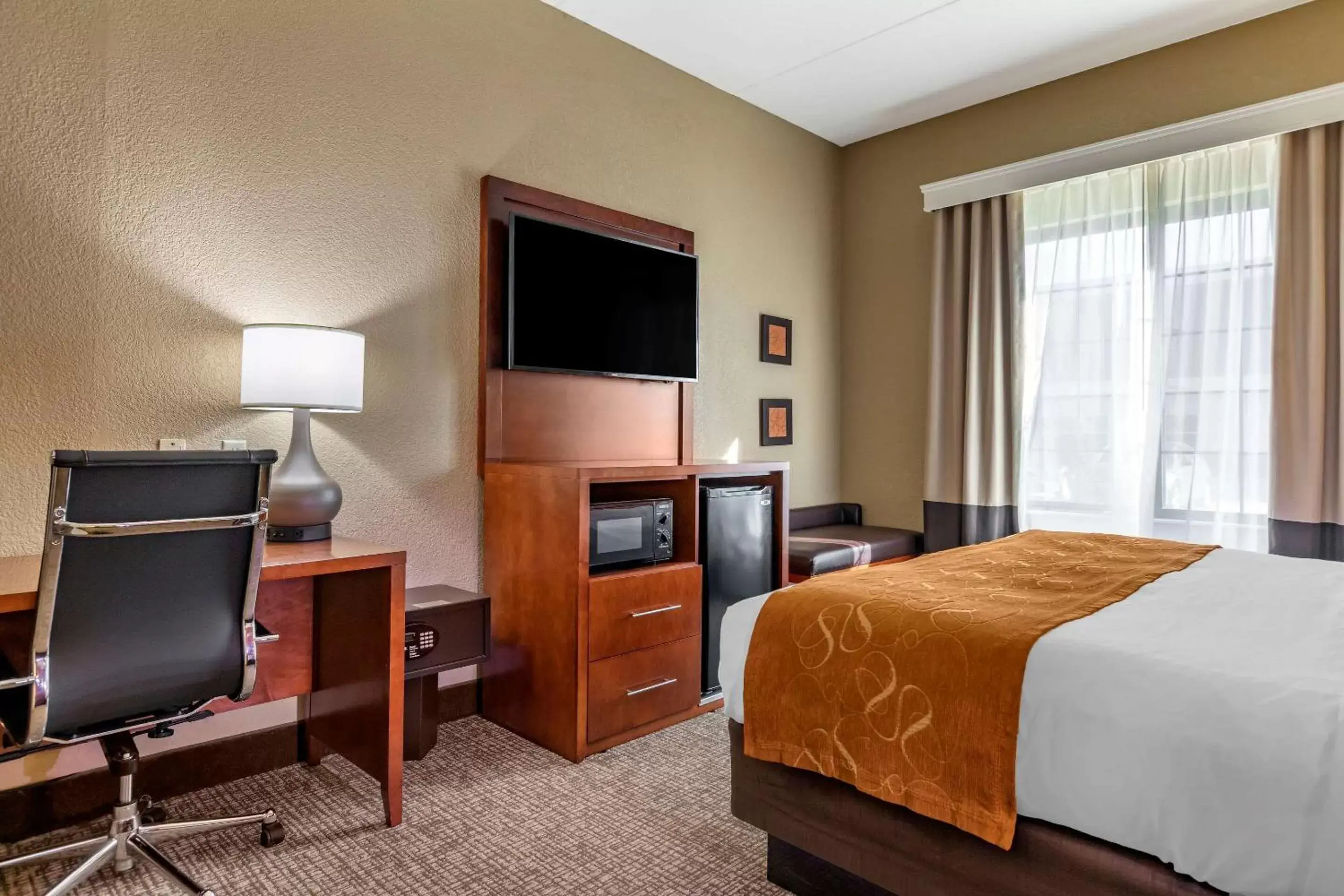 Photo of the whole room, TV/Entertainment Center in Comfort Suites Grand Rapids South