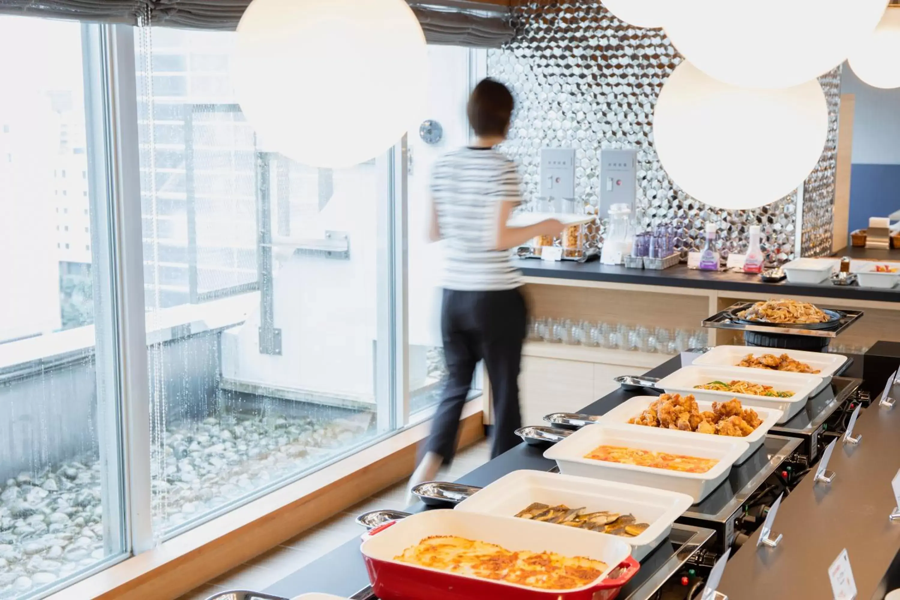 Buffet breakfast in Hotel Wing International Asahikawa Ekimae Buffet breakfast in Hotel Wing International Asahikawa Ekimae