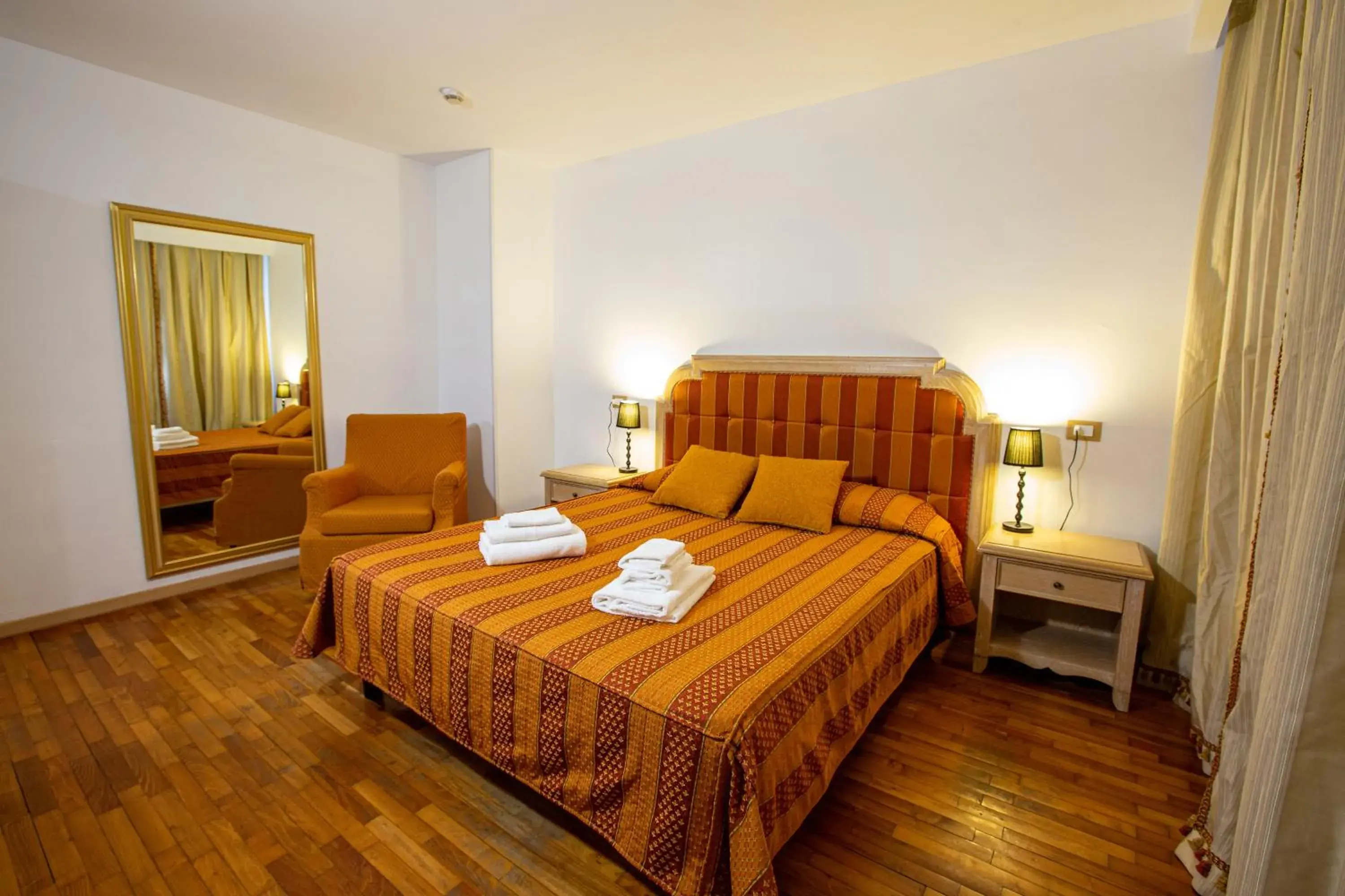 Bed in Attianese Hotel Restaurant