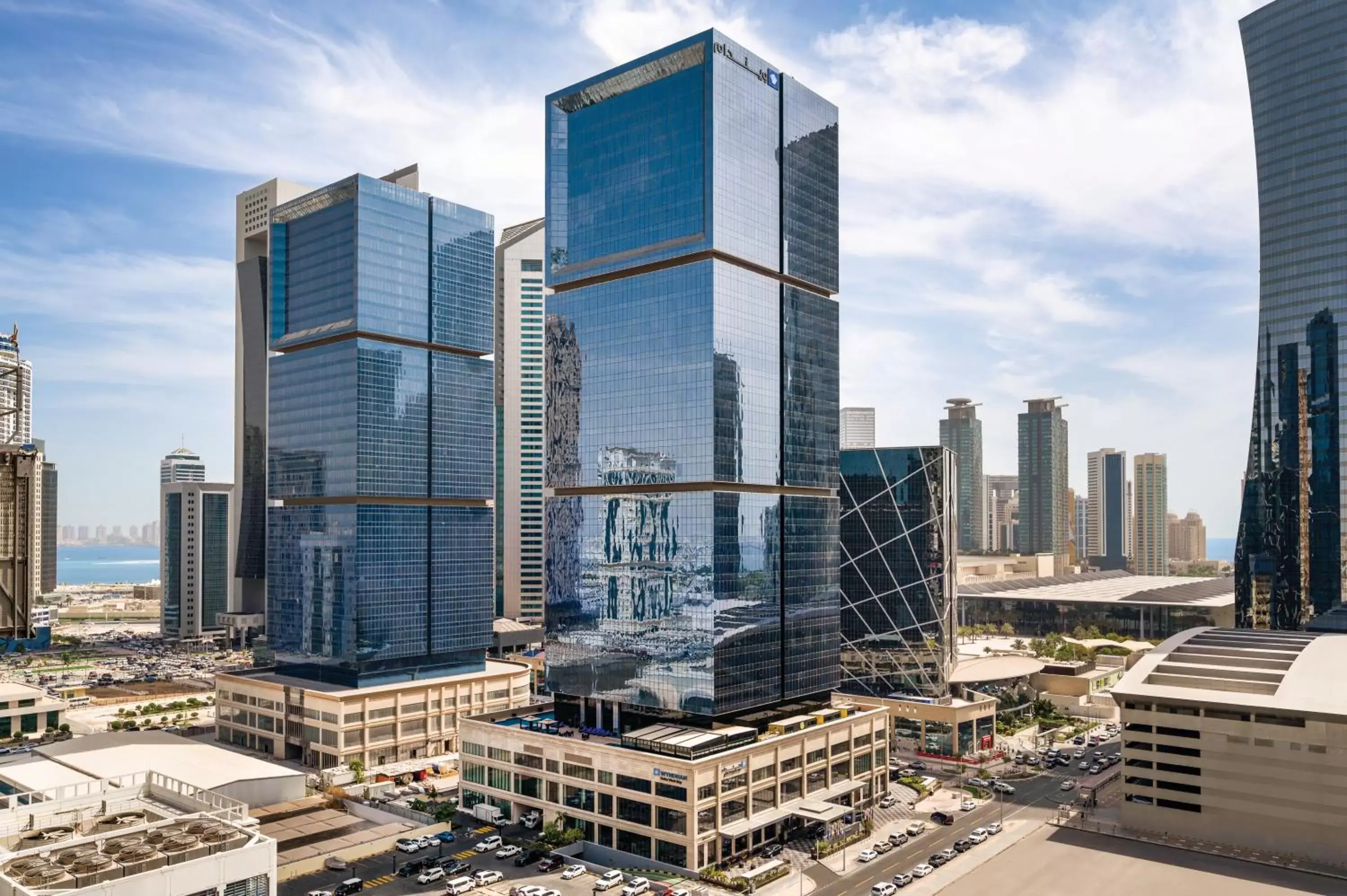 Property building in Wyndham Doha West Bay Property building in Wyndham Doha West Bay
