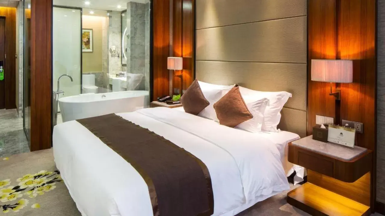 Bed in Zhuhai Palm Spring Hotel Bed in Zhuhai Palm Spring Hotel