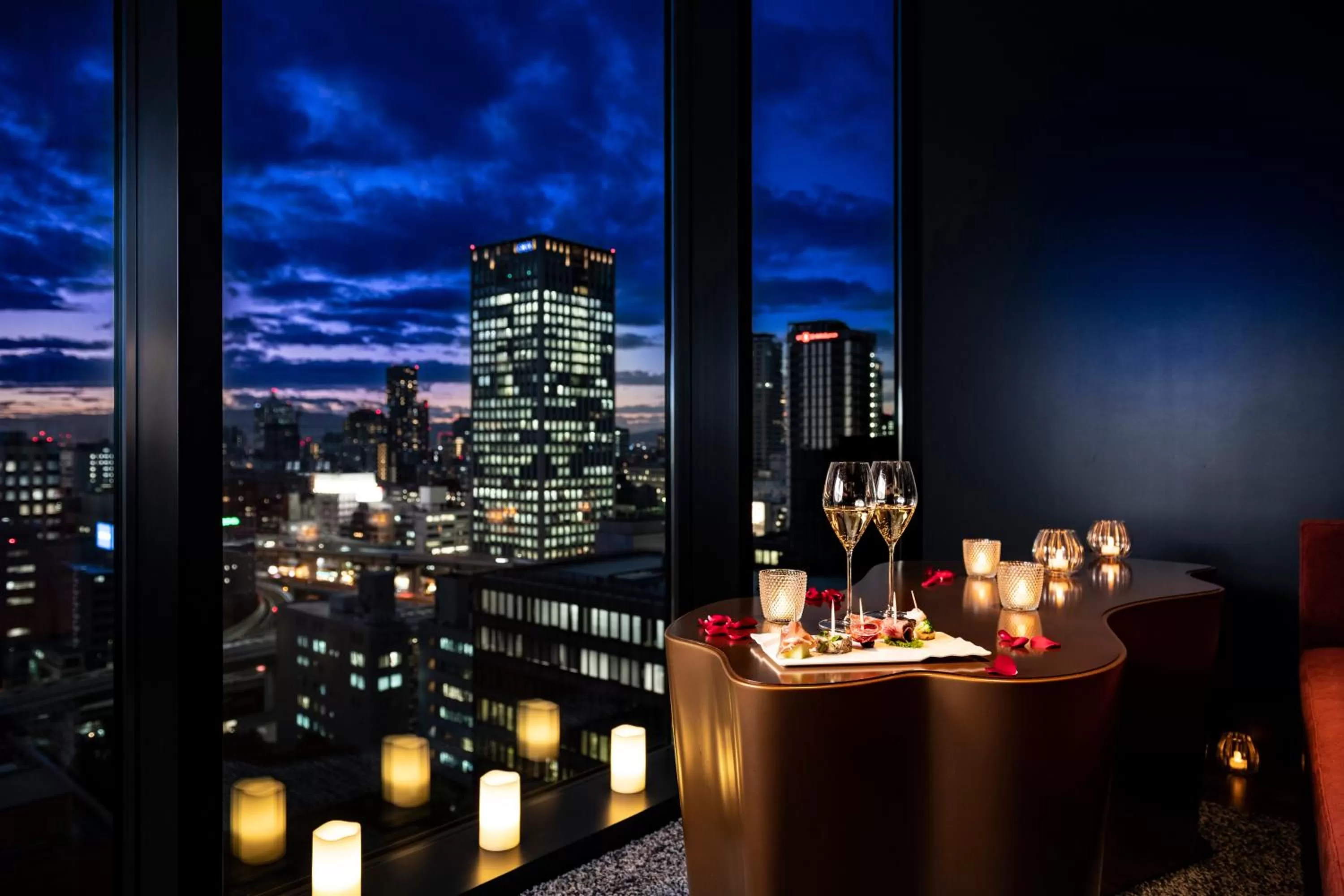 Lounge or bar in Osaka Excel Hotel Tokyu