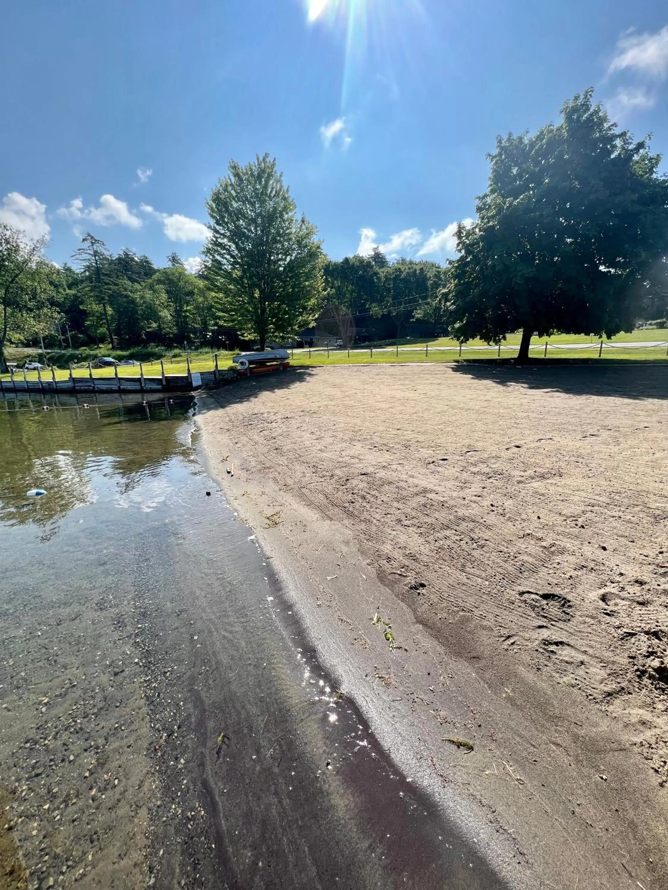 Beach in Bayside Resort, Lake George NY