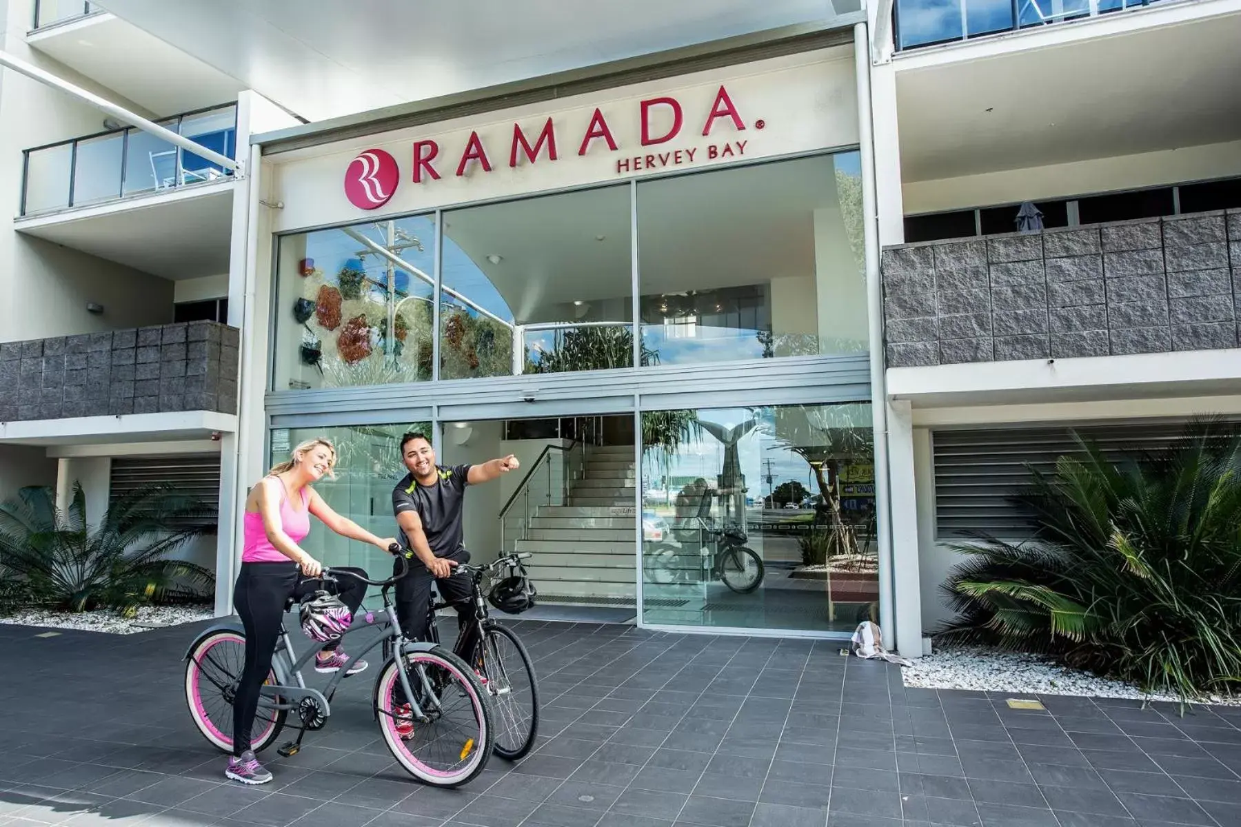 Facade/entrance in Ramada by Wyndham Hervey Bay