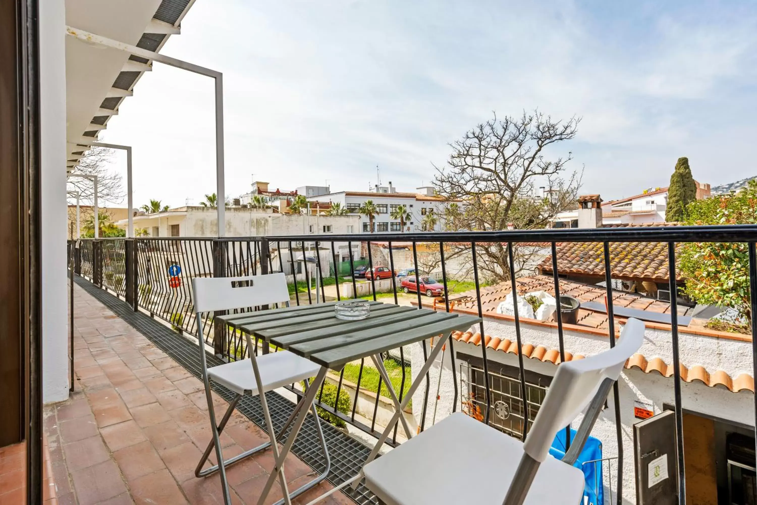 View (from property/room), Balcony/Terrace in Hostal La Marina