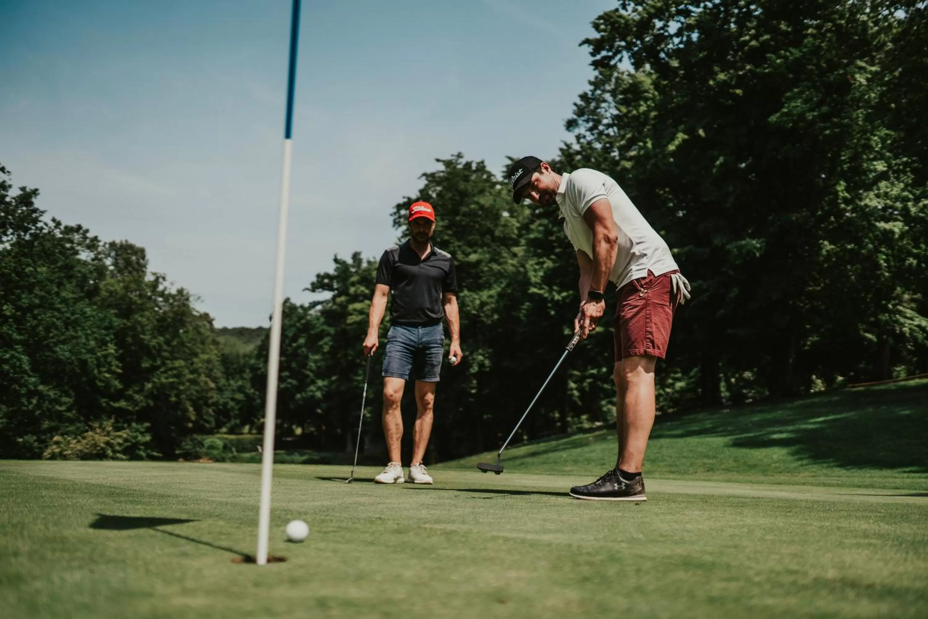 Golfcourse in Hotel Rodderhof