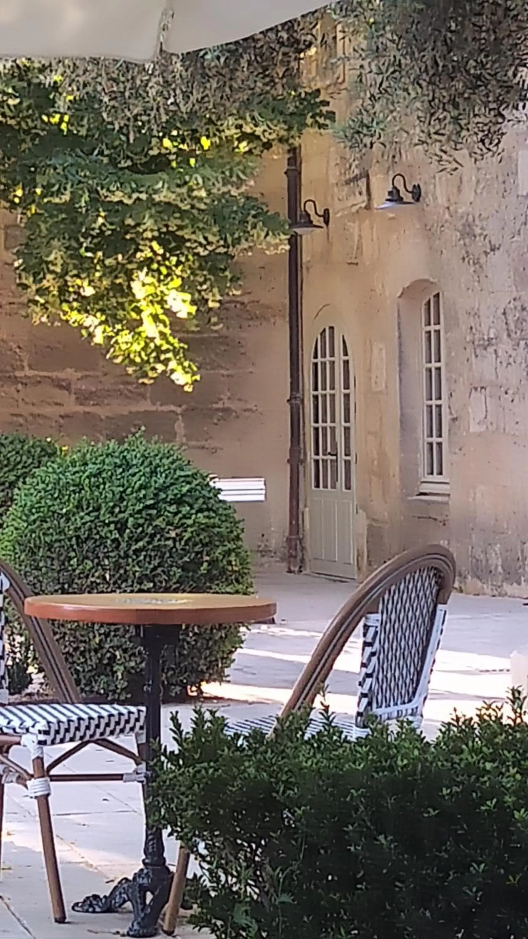 Patio in AUX DUCS DE SIENNE