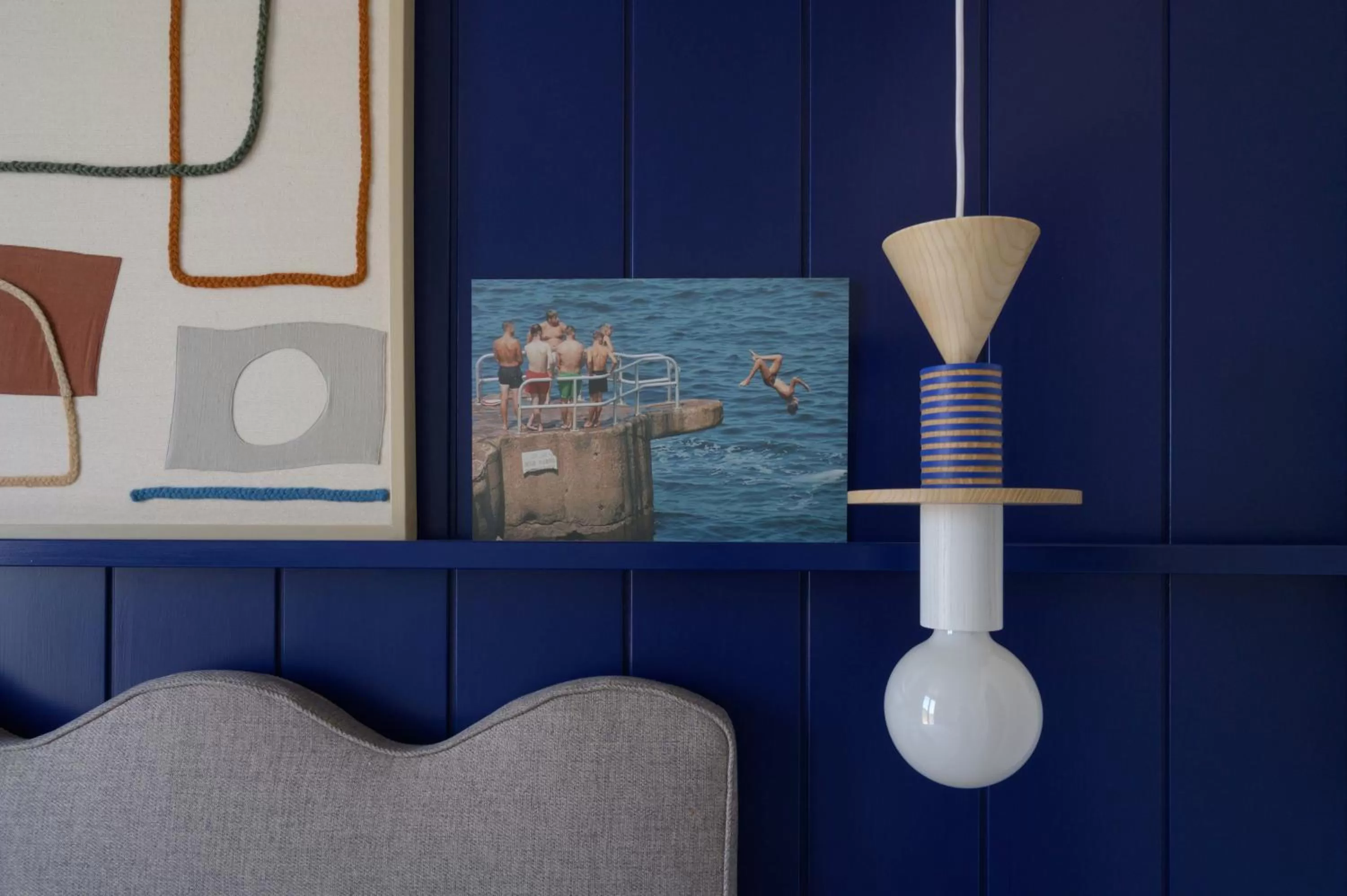 Bedroom in Hôtel de La Plage