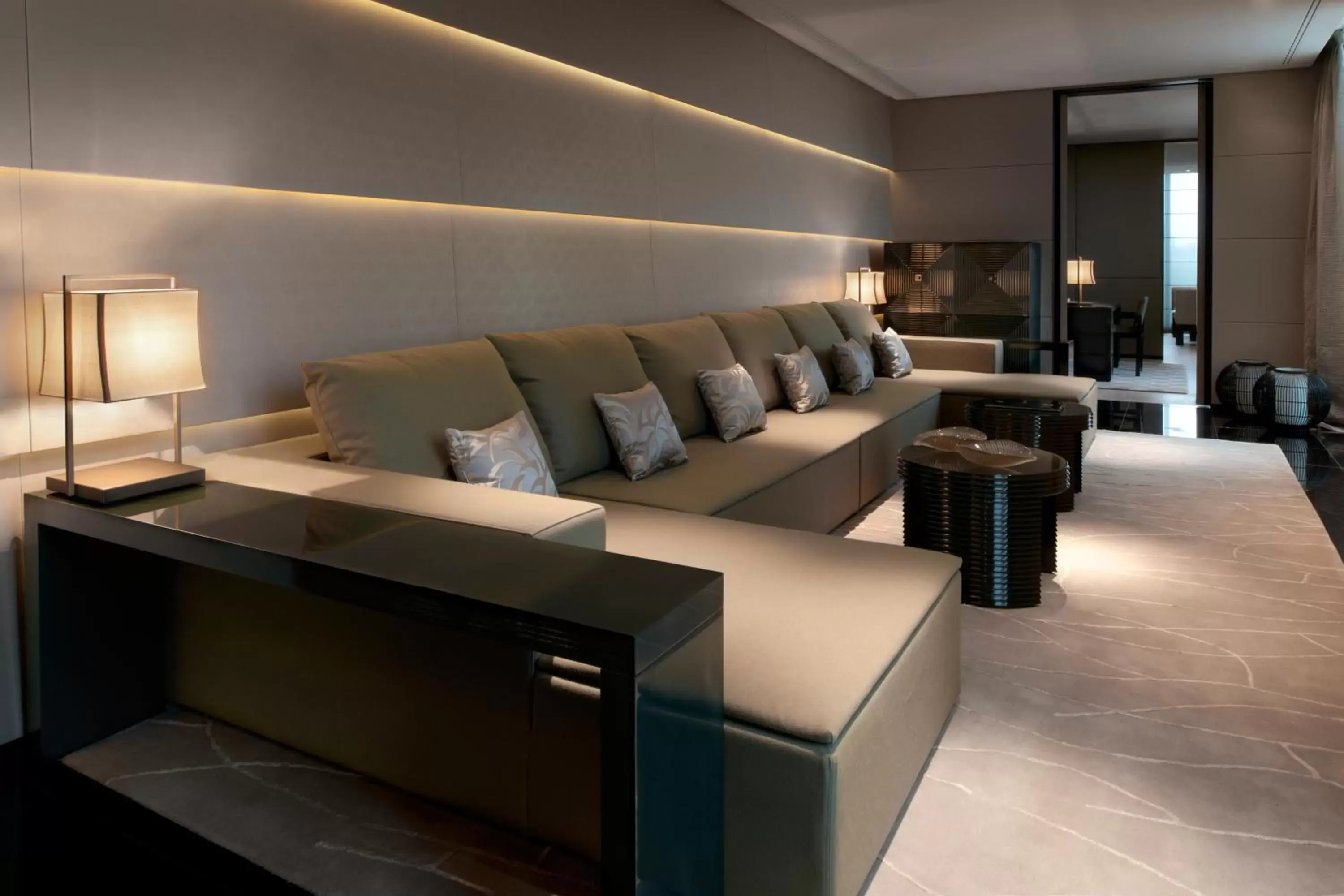 Living room, Seating Area in Armani Hotel Milano