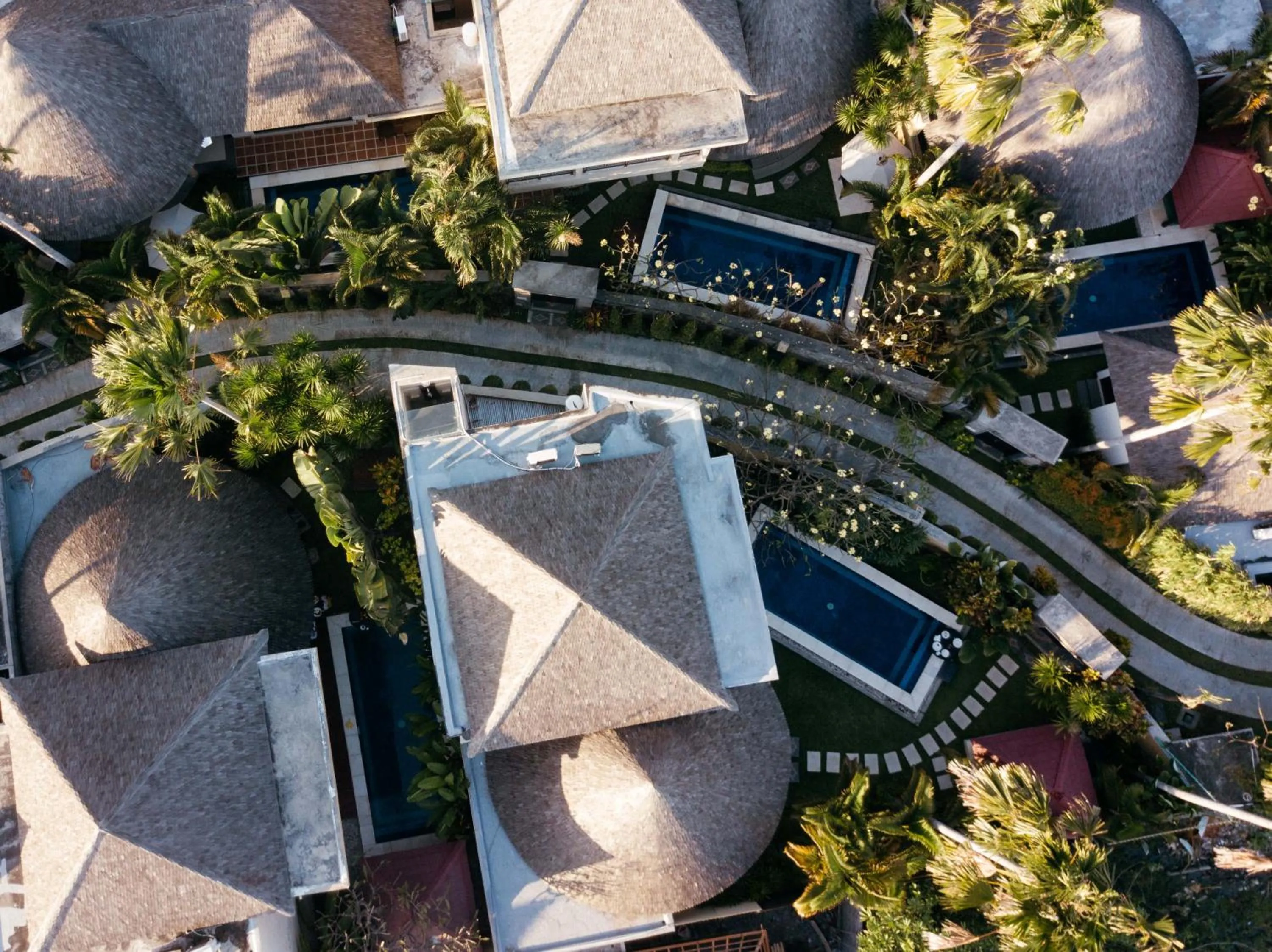Bird's eye view in The Bidadari Villas and Spa Umalas - Seminyak