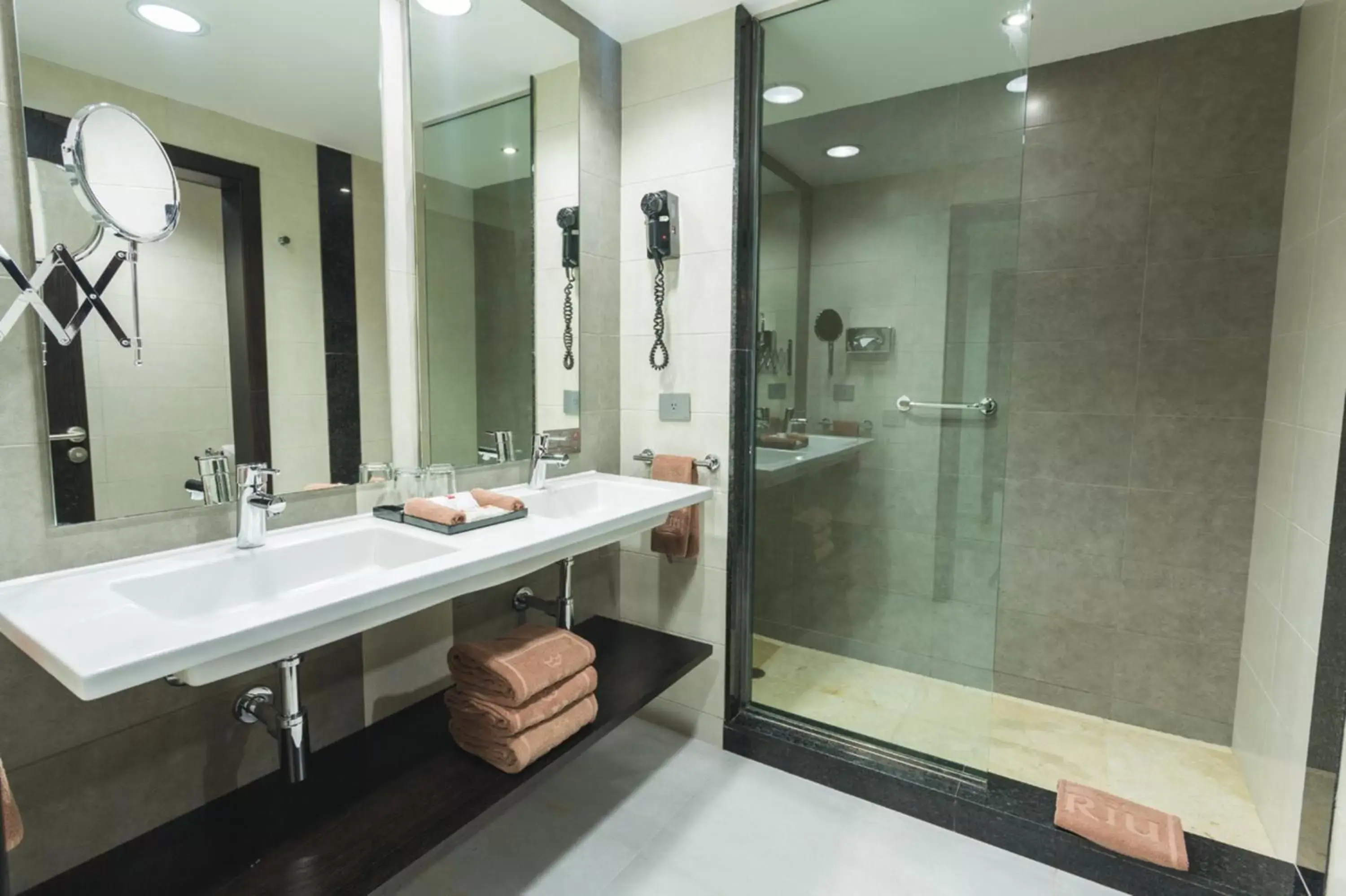 Bathroom in Riu Playacar - All Inclusive