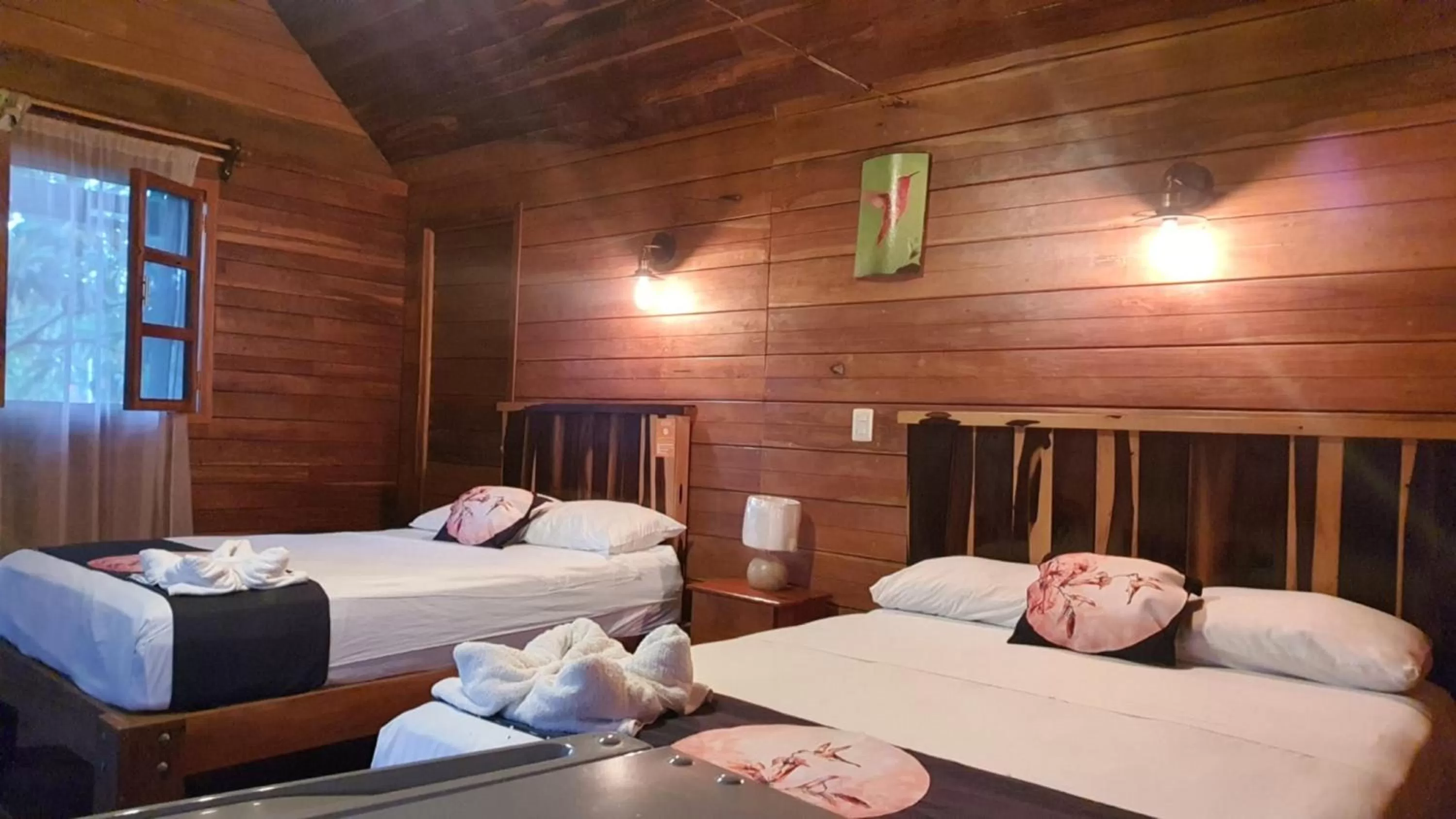 Bedroom, Bed in Cabañas Colibrí