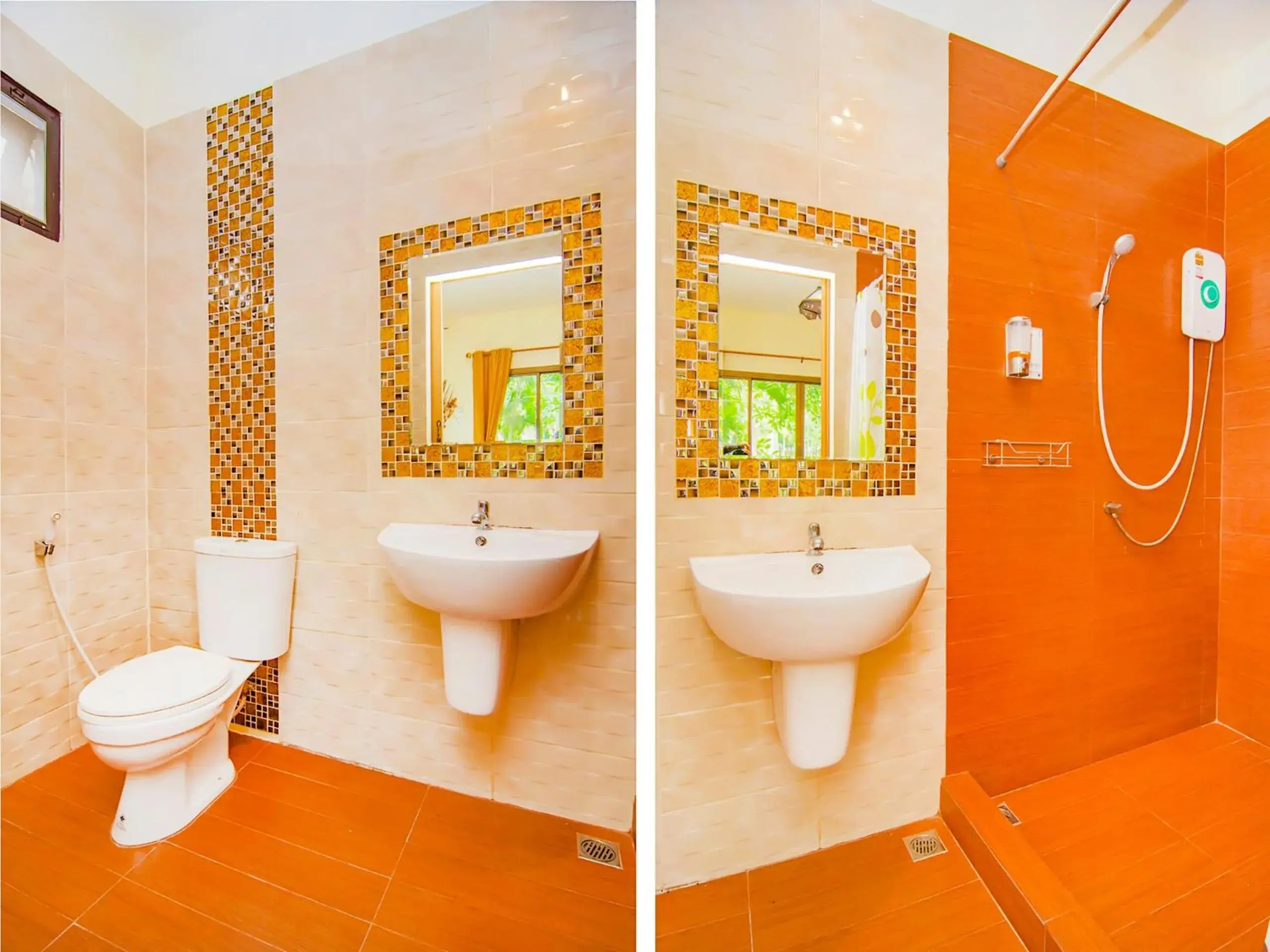 Bathroom in OYO 607 Nawang Resort