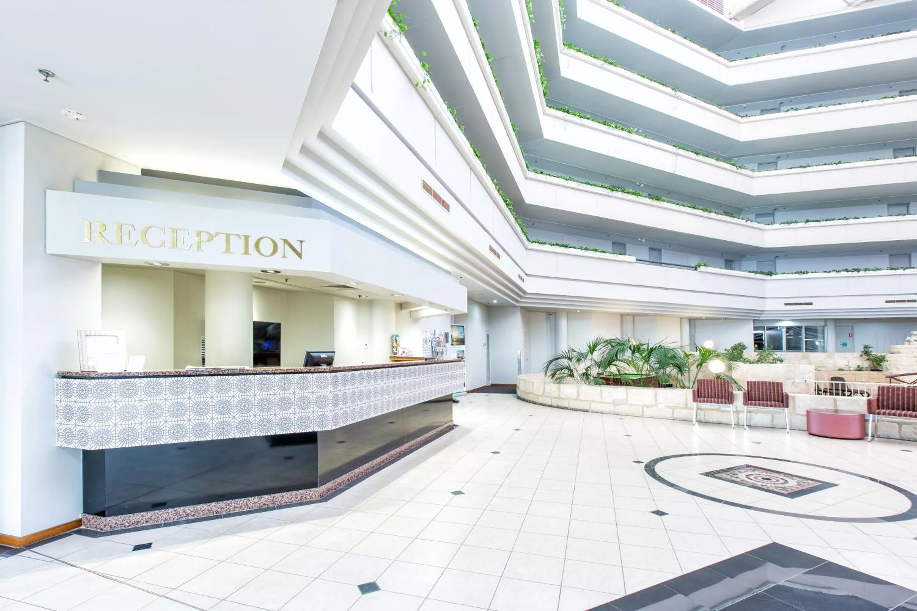 Lobby or reception in The Lord Forrest Hotel