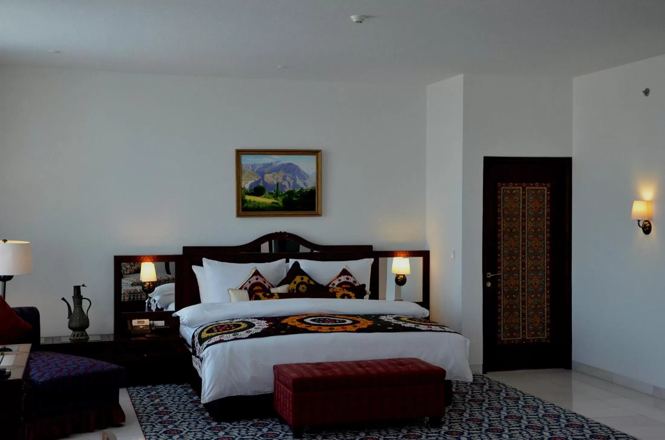 Photo of the whole room, Bed in Dushanbe Serena Hotel